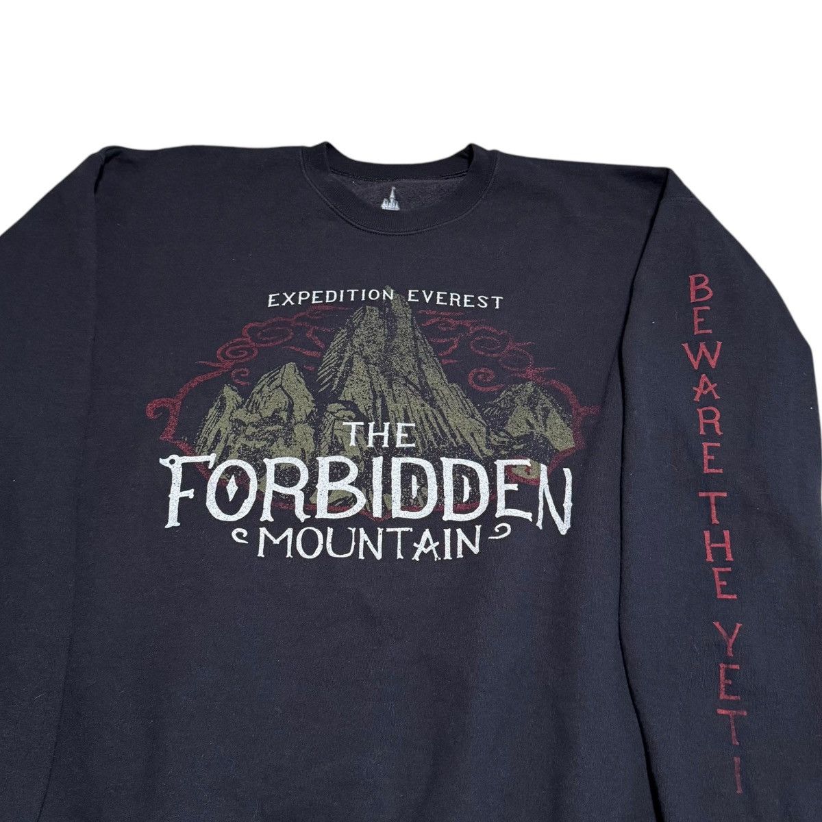 Disney Expedition Everest Forbidden Mountain Sweatshirt Adult L Size US L / EU 52-54 / 3 - 2 Thumbnail