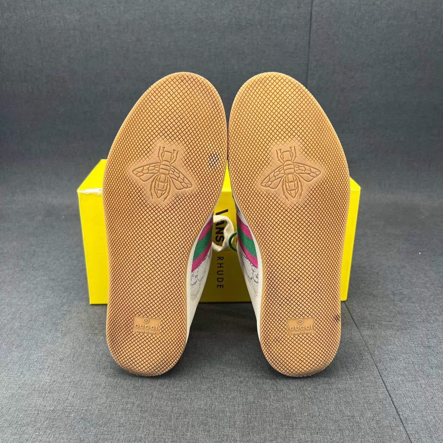 Gucci Gucci distressed blush sneakers women's 39 like new Size US 8.5 / IT 38.5 - 6 Thumbnail