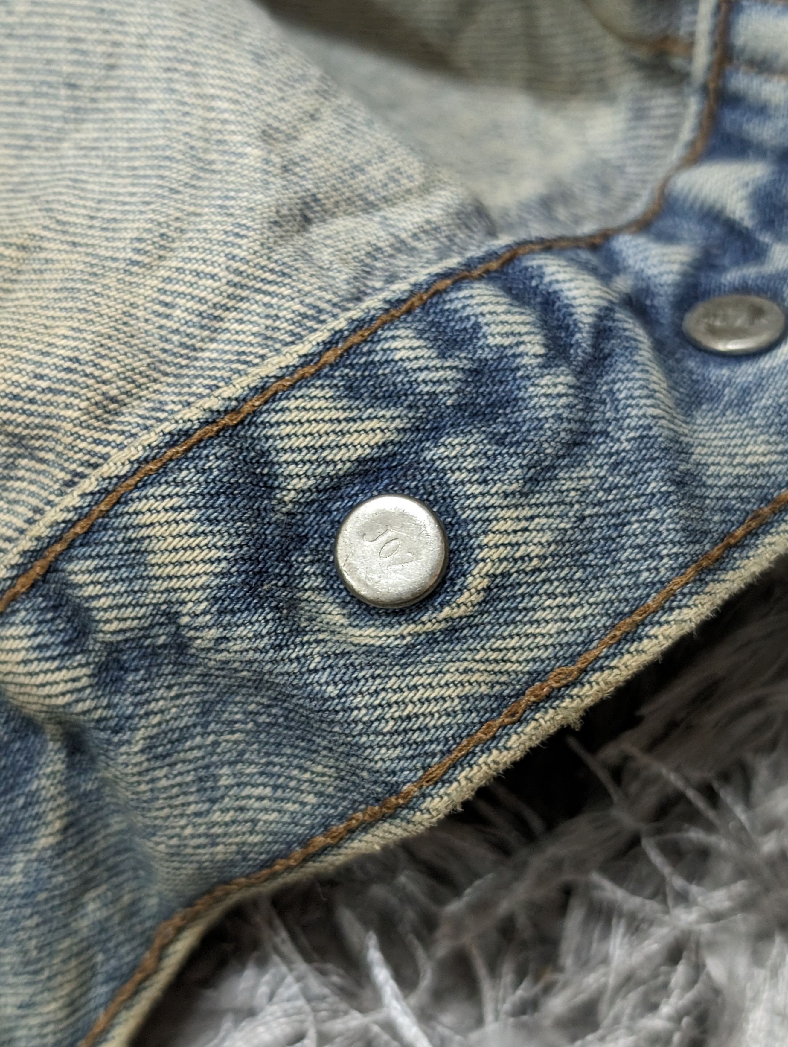 Levi's Vintage Clothing Vintage 80s Levi's Orange Tab Denim Trucker Jacket Denims Size US L / EU 52-54 / 3 - 8 Thumbnail