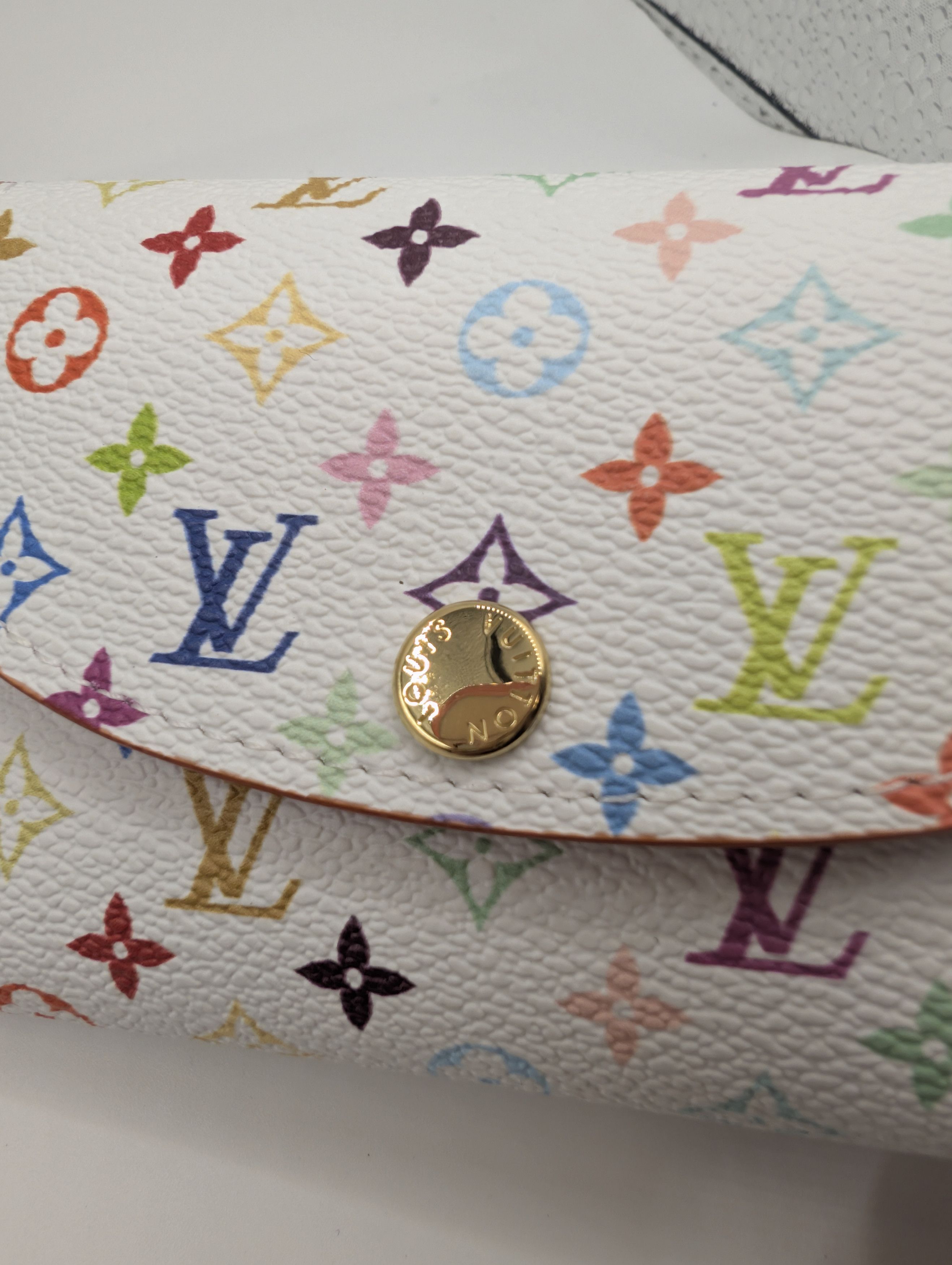 Louis Vuitton × Takashi Murakami LOUIS VUITTON Bolt Monet Rosalie Murakami Coin Purse Size ONE SIZE - 2 Thumbnail