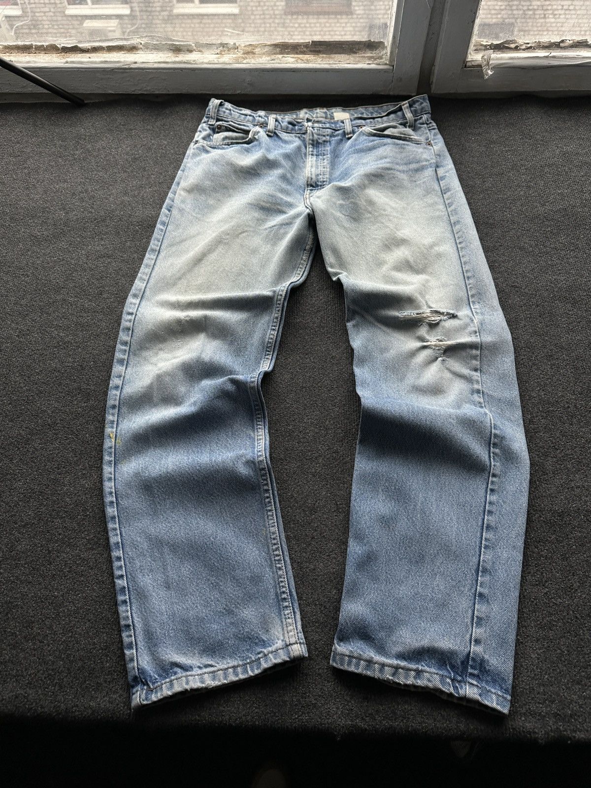 Levi's ORANGE TAB🚨VNTG 90s Levis Jeans LEGEND y2k Light Wash Denim Size US 34 / EU 50 - 1 Thumbnail