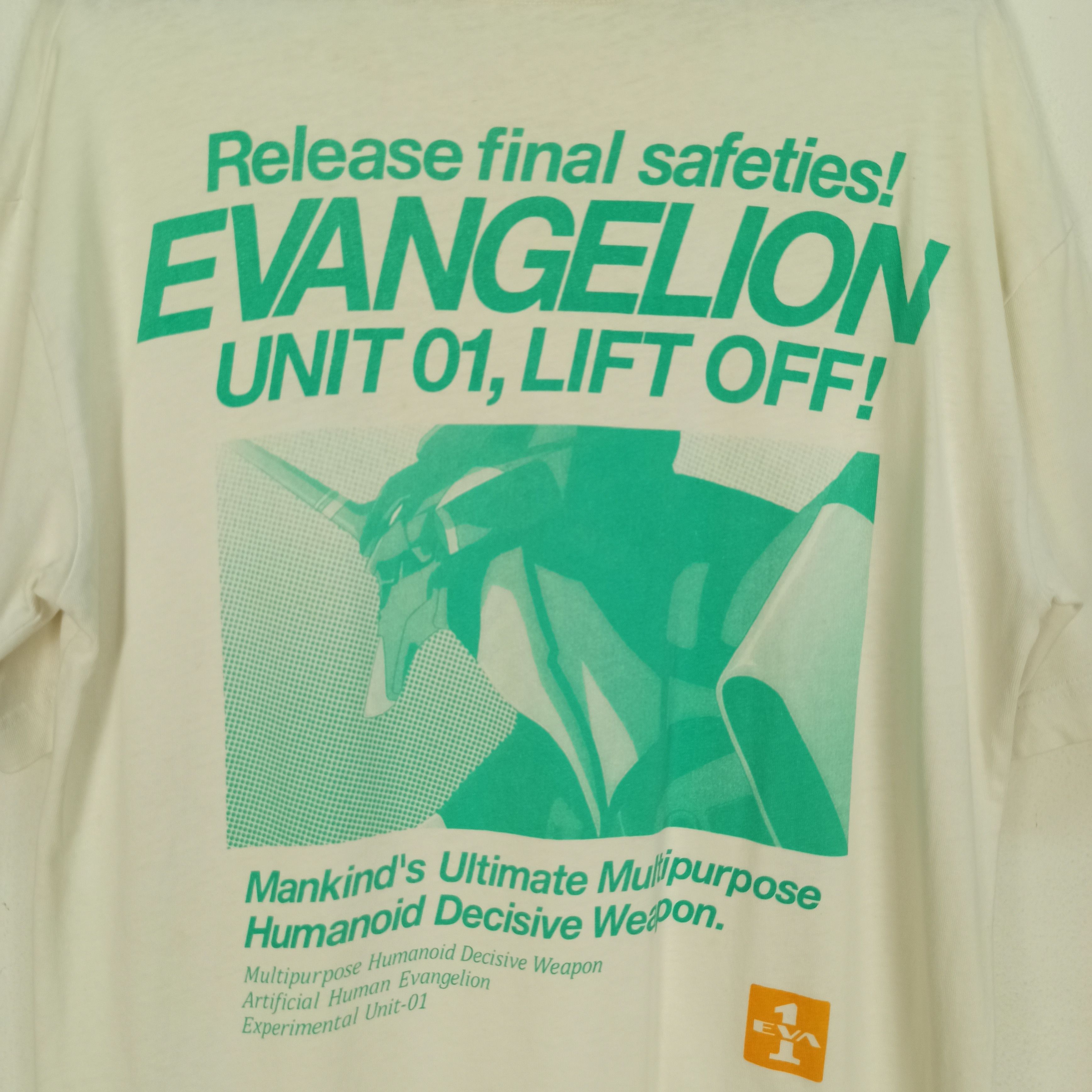 Anime Rare Anime Evangelion Unit 01, Life Off Tshirt Size US M / EU 48-50 / 2 - 2 Thumbnail