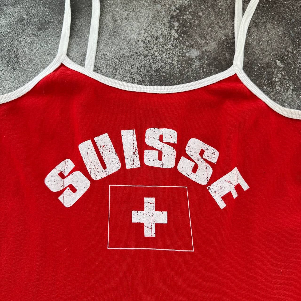 Hysteric Glamour × Japanese Brand × Vintage Switzerland Vintage Super Sexy Y2K Glam Tank Top Size L / US 10 / IT 46 - 4 Thumbnail