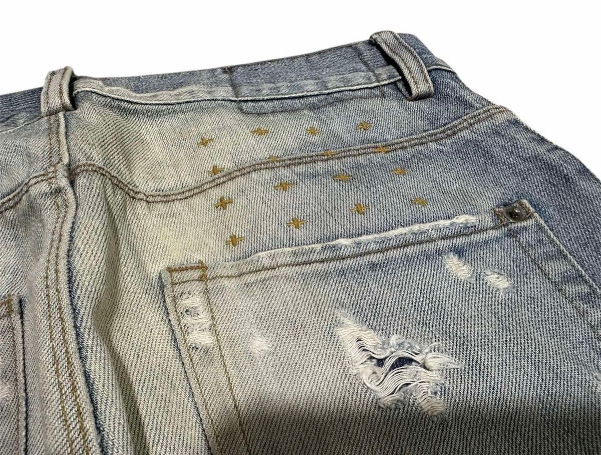 Ksubi 🔥Y2K Ksubi Mud Wash Denim Distressed Size US 31 - 11 Thumbnail