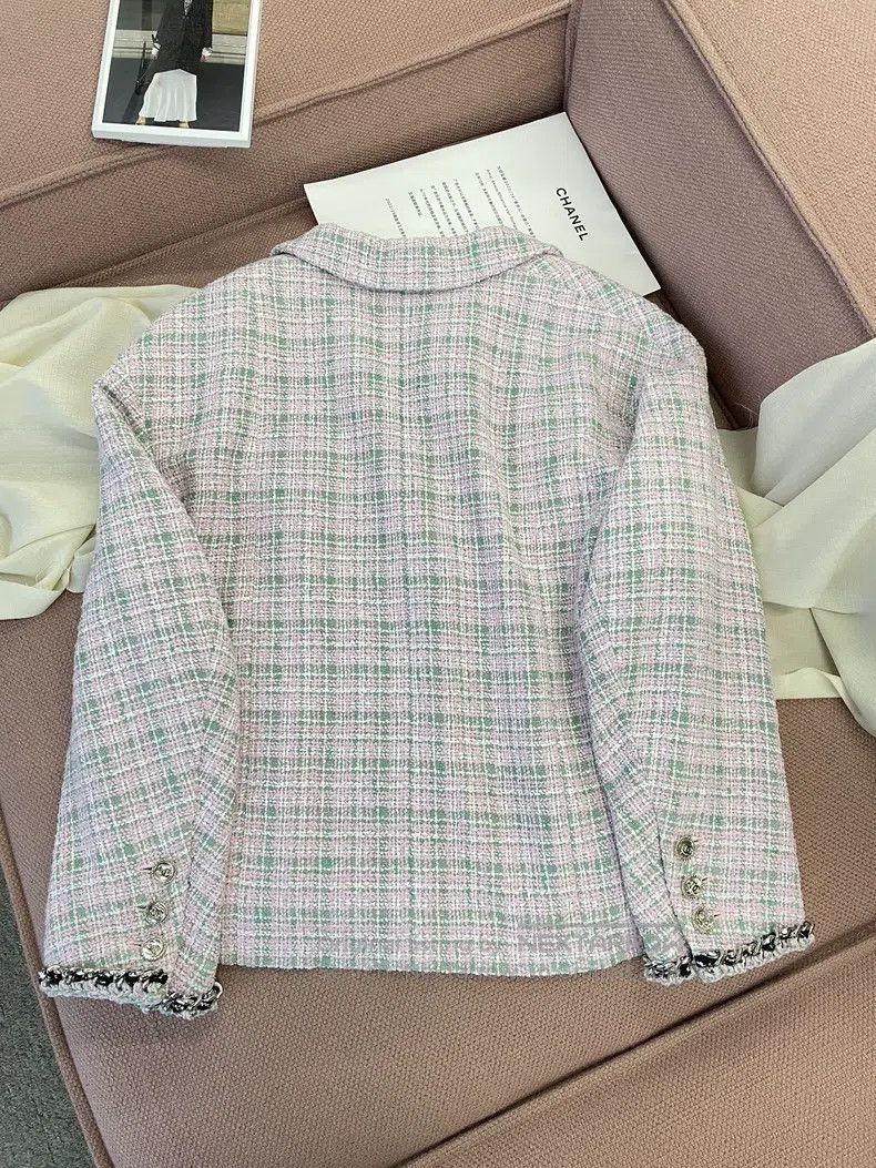 Chanel Chanel 21S spring and summer pink and green mixed colour b Size XS / US 0-2 / IT 36-38 - 4 Thumbnail