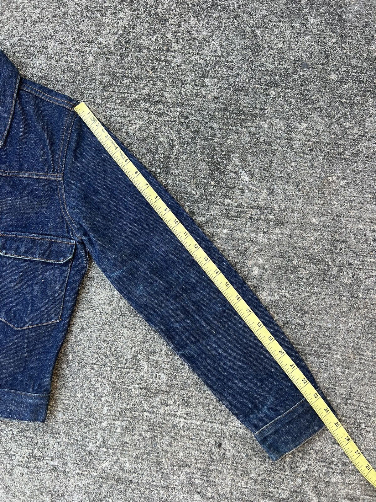 A.P.C. Vintage A.P.C. Double Pocket Redline Denim Jacket Size US M / EU 48-50 / 2 - 4 Thumbnail