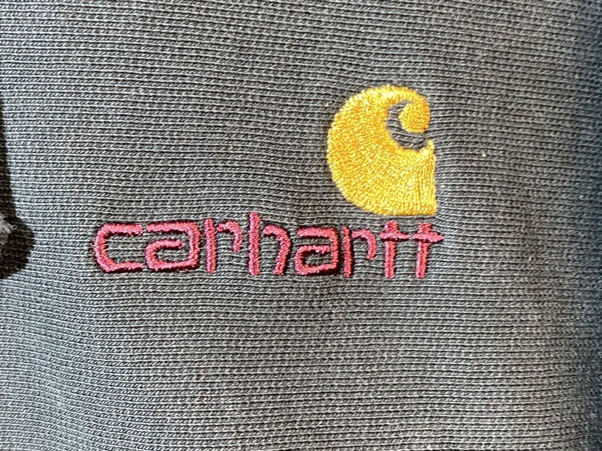 Carhartt × Vintage Carhartt hooded American script sweat size M Size US M / EU 48-50 / 2 - 3 Thumbnail