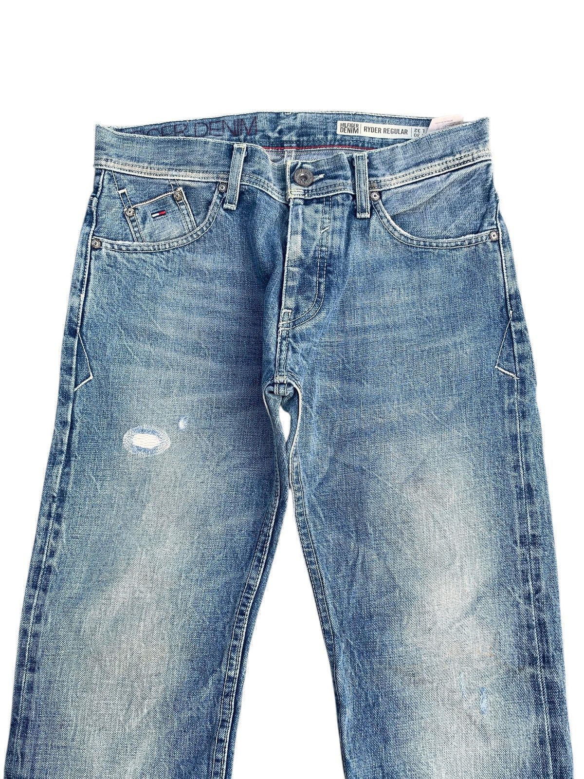 Kapital TOMMY HILFIGER SELVEDGE RUSTY DISTRESSED DENIM Size US 30 / EU 46 - 6 Thumbnail