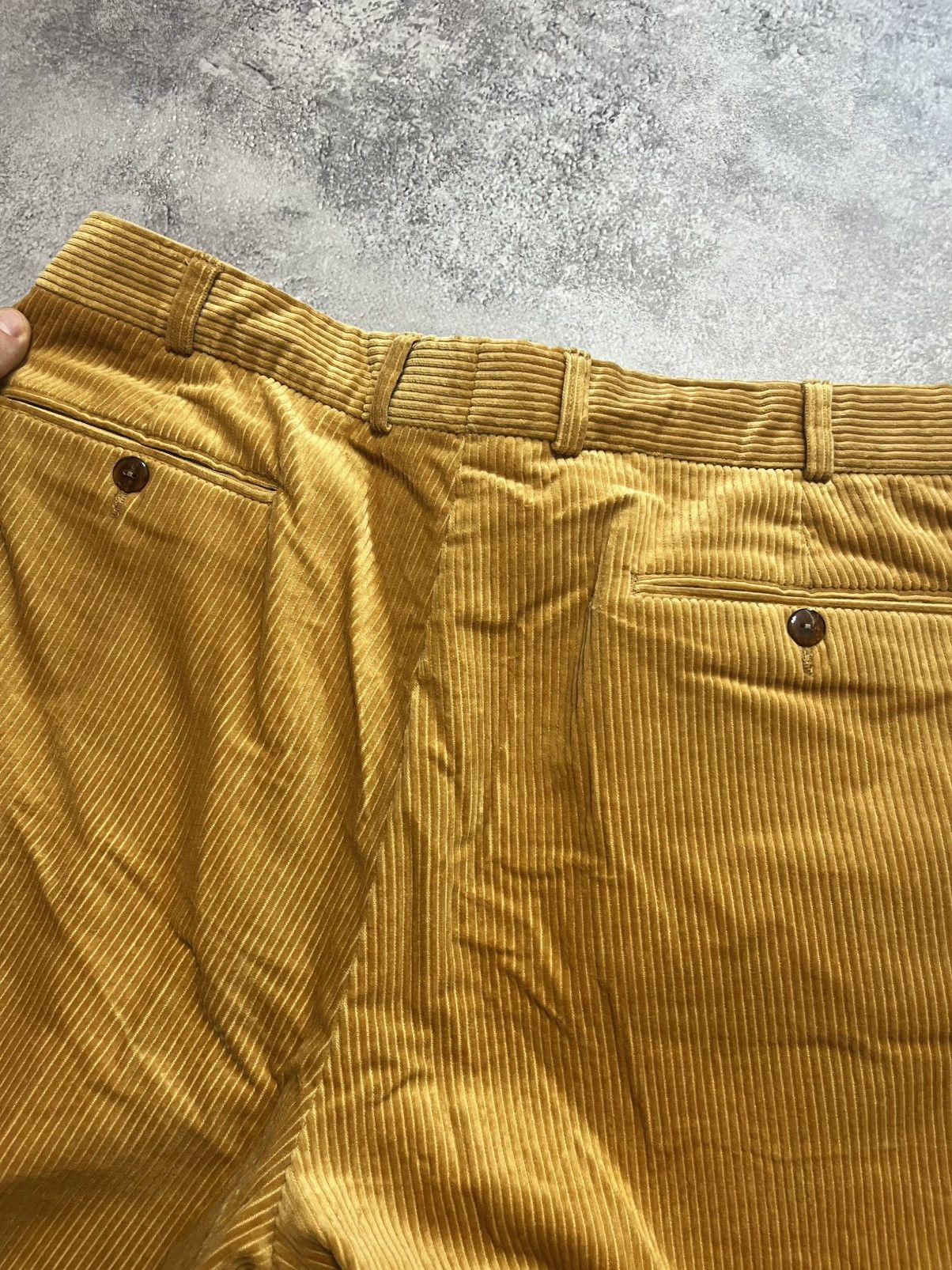 Vintage Steppin' Out Heavy Corduroy Trousers 54 (Fits W35) Size US 35 - 6 Thumbnail