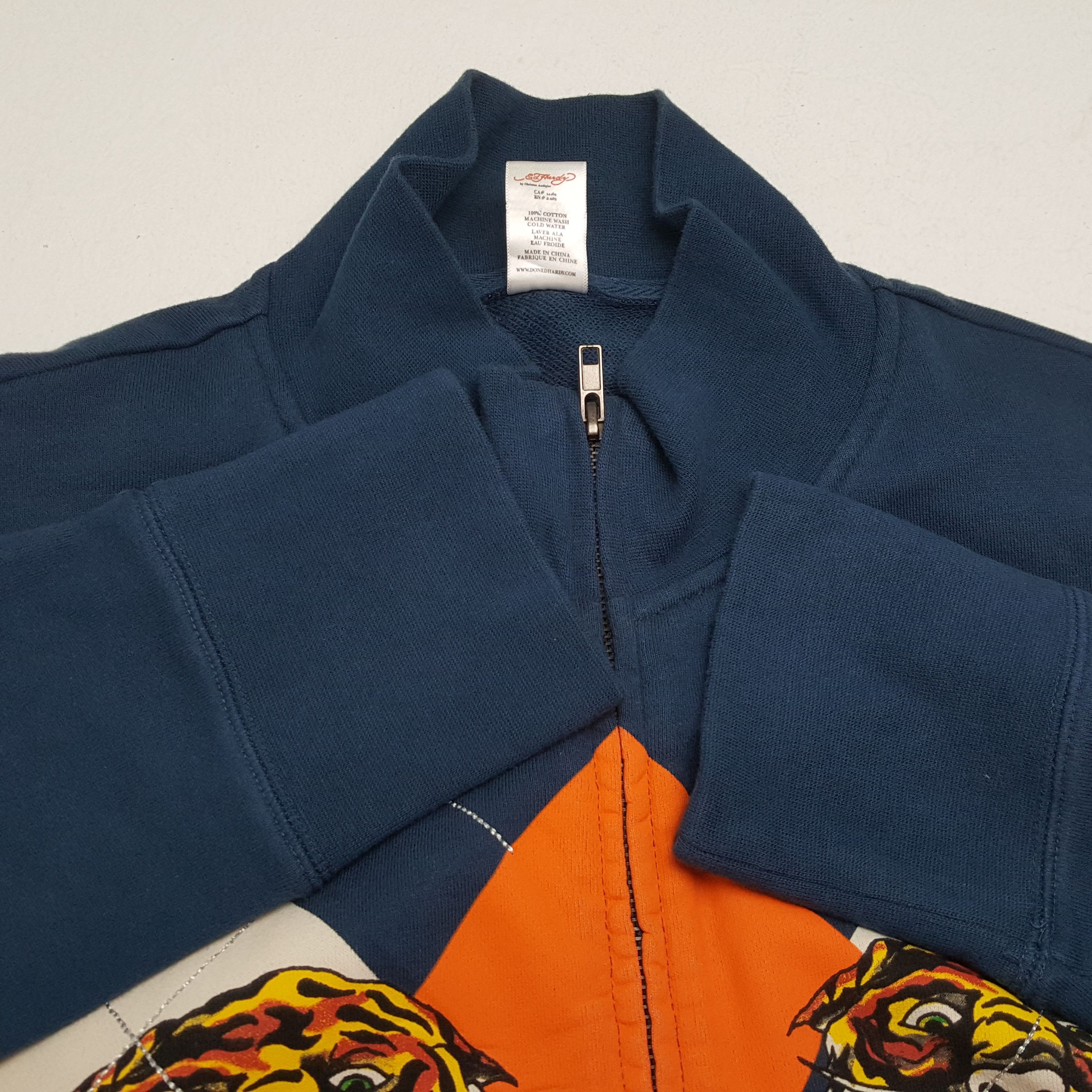 Christian Audigier × Ed Hardy × Vintage Vintage ED-HARDY by CHRISTIAN AUDIGIER Designer Sweaters Size US L / EU 52-54 / 3 - 9 Thumbnail