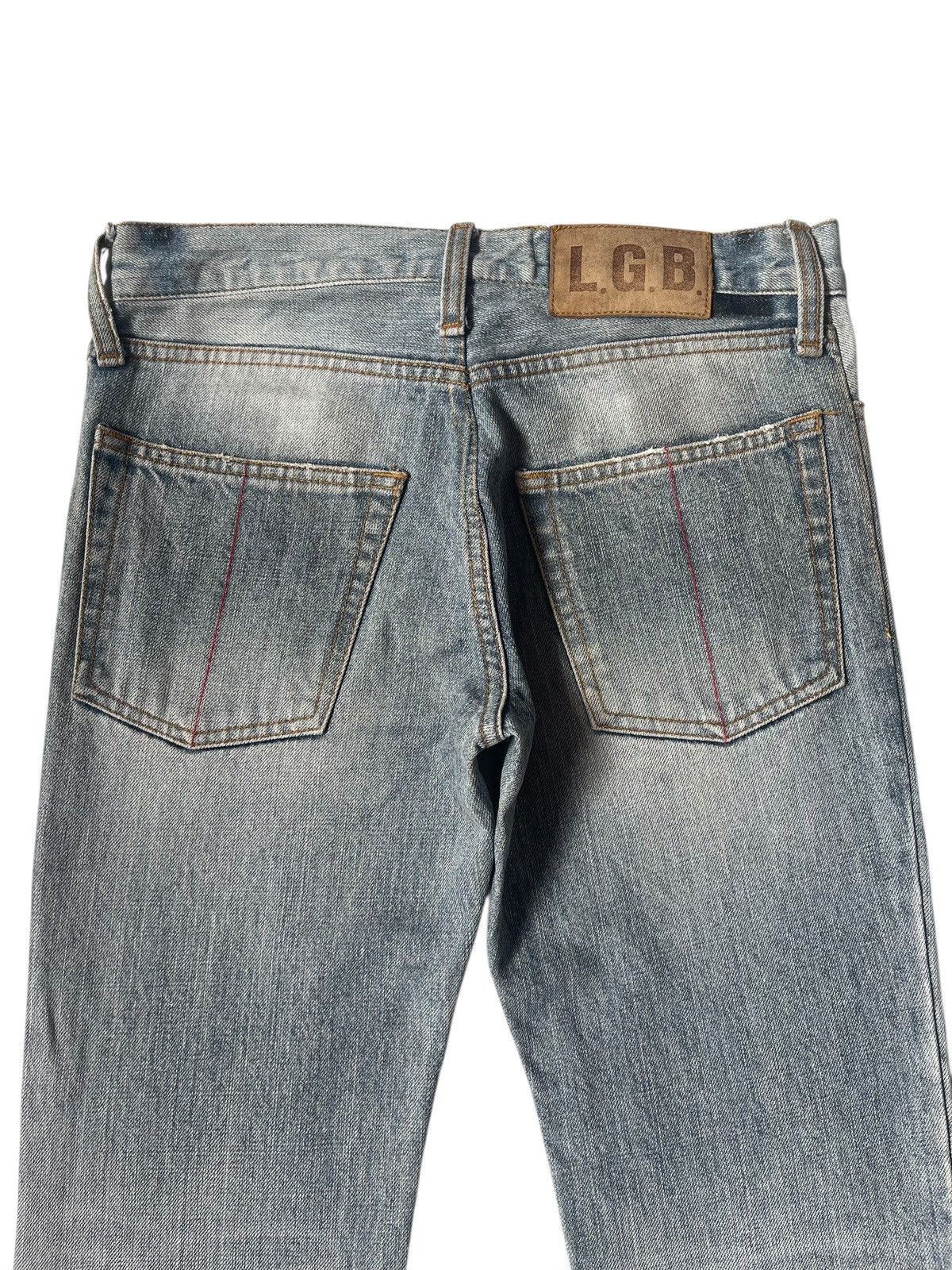 Le Grande Bleu (L.G.B.) OG Le Grand Bleu Washed Quarters Jeans Denim Size US 29 - 10 Thumbnail