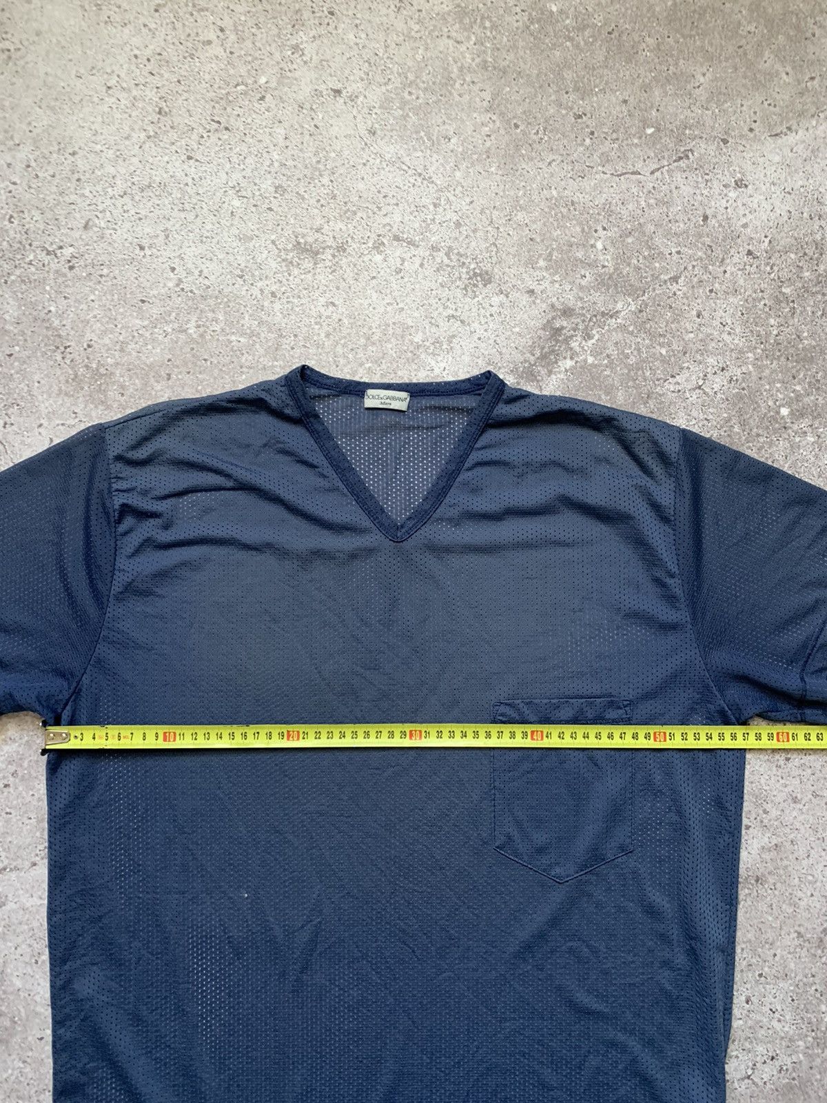 Dolce & Gabbana Vintage Dolce & Gabbana Surf Mesh Tee Size US XL / EU 56 / 4 - 10 Thumbnail