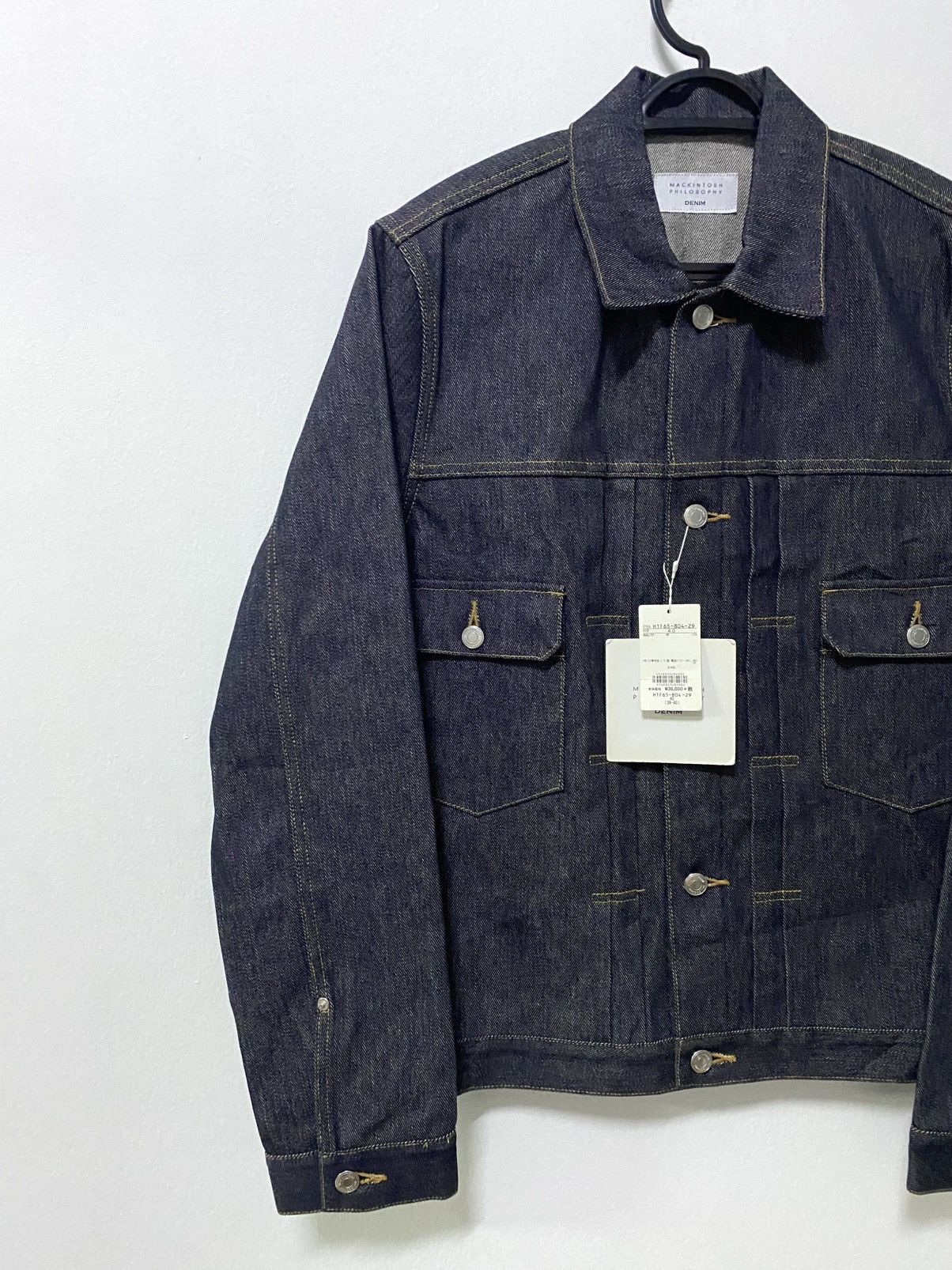 Mackintosh Type 2 Mackintosh Philosophy denim selvedge jacket Size US M / EU 48-50 / 2 - 3 Thumbnail