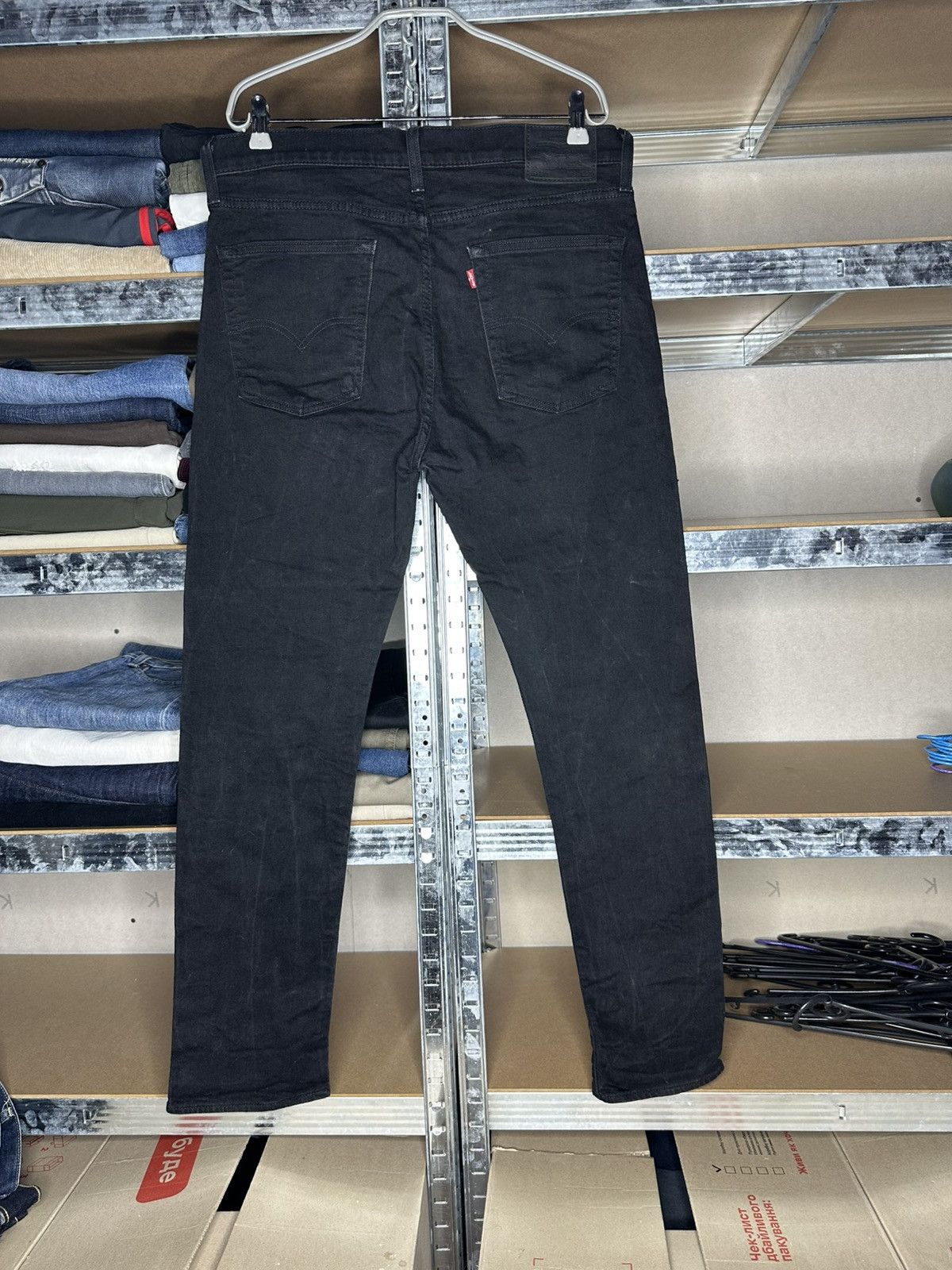 Levi's Levi’s Premium Black Jeans W36 L32 Men’s Denim Pants Size US 36 / EU 52 - 2 Thumbnail