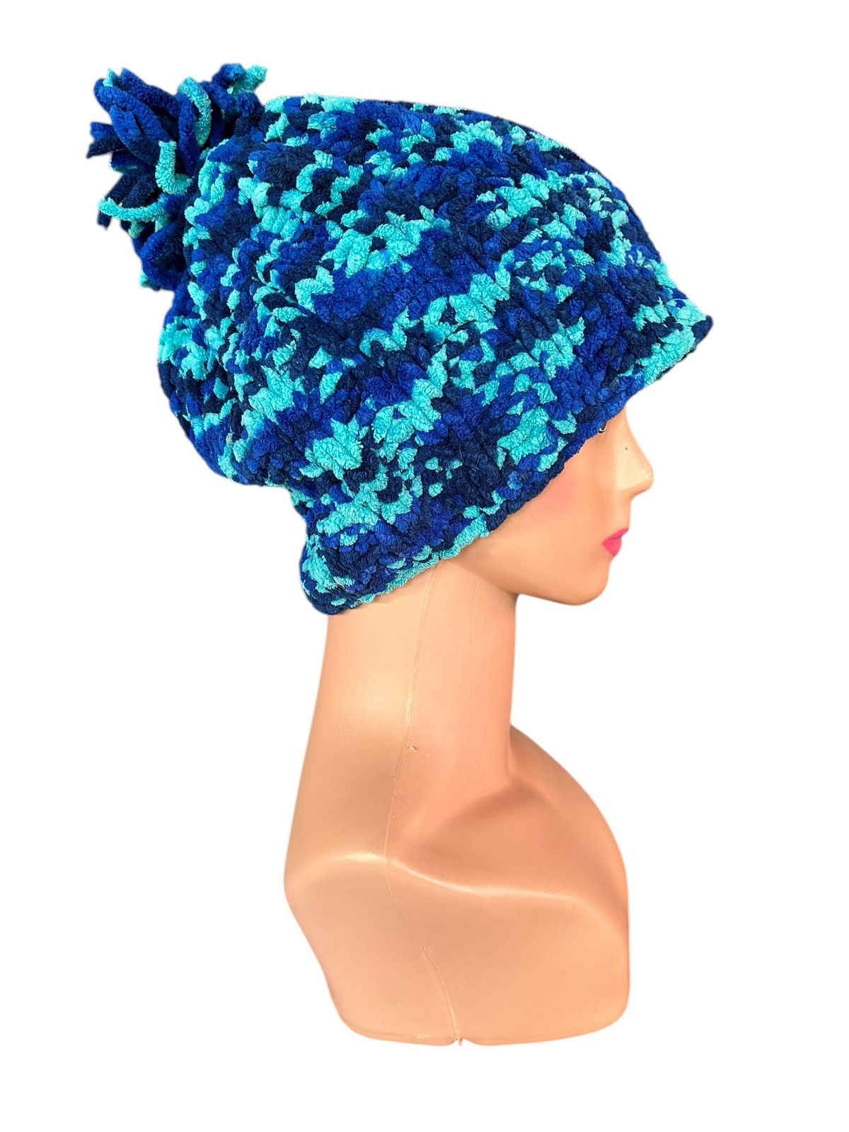 Kapital Crochet Knitted Handmade Beanie Hats Size ONE SIZE - 3 Thumbnail