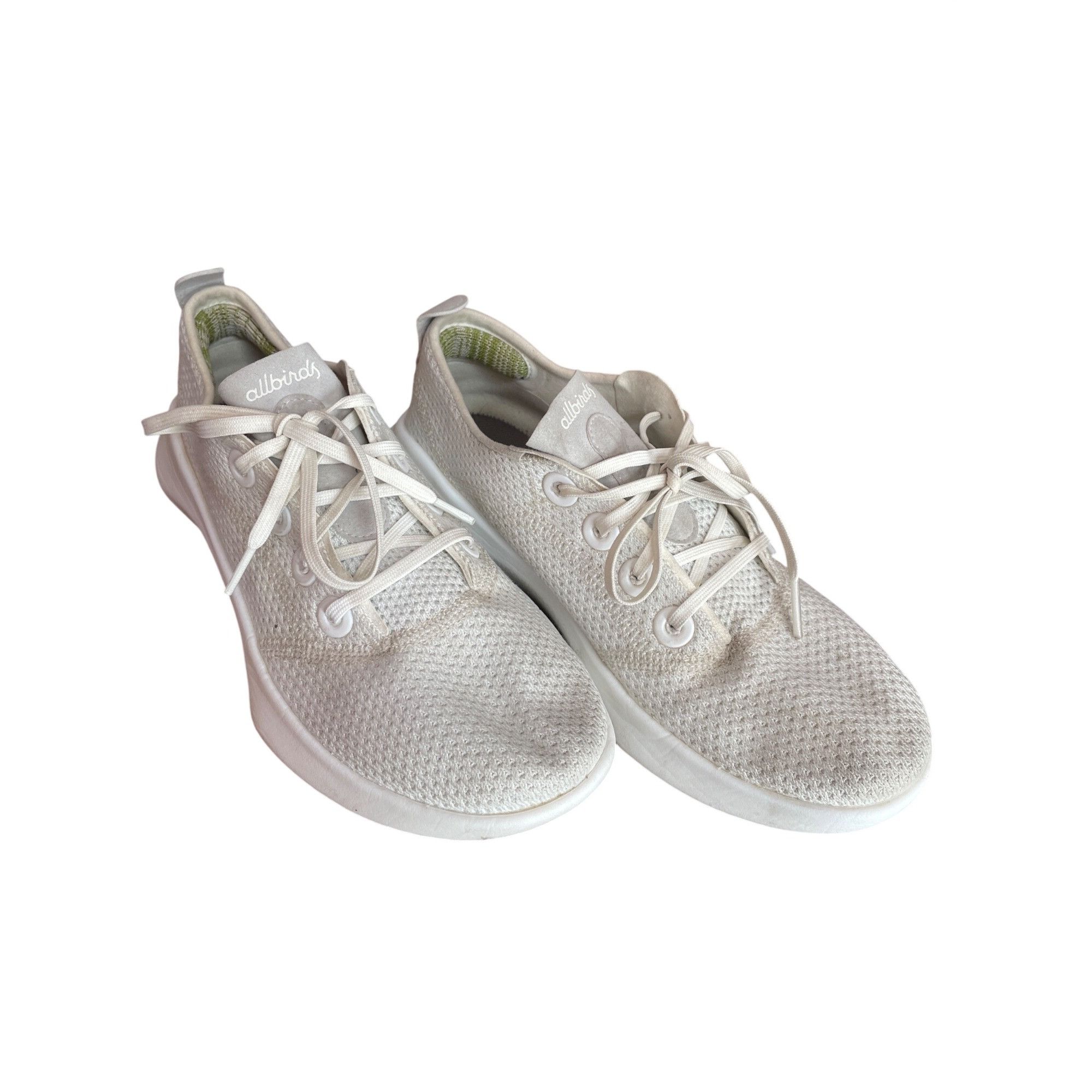 Allbirds Allbirds wms white low top comfort walking sneakers sz 7W SK Size US 7 / IT 37 - 11 Thumbnail