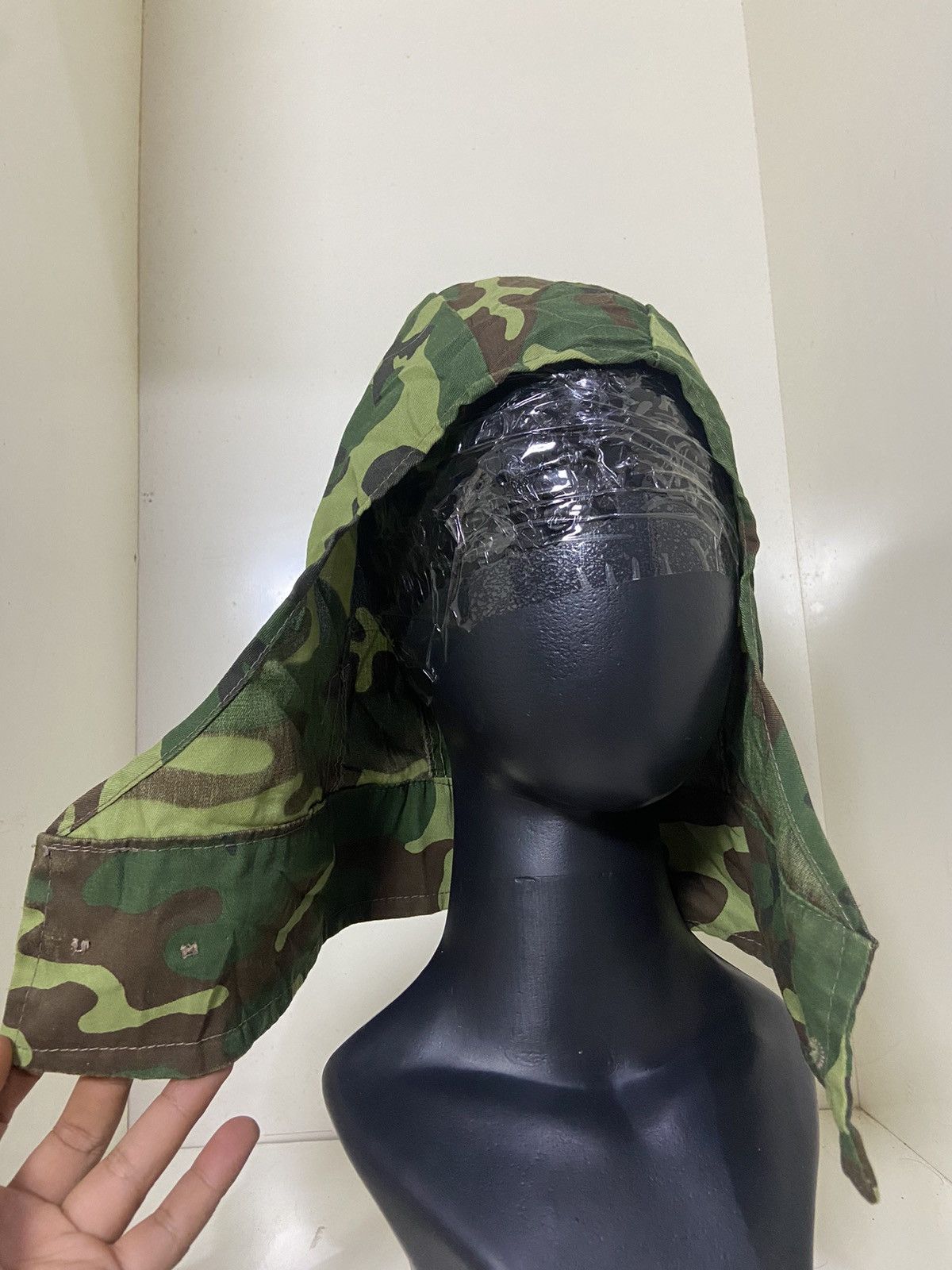 Vintage vintage military ninja outdoor hat Size ONE SIZE - 8 Thumbnail