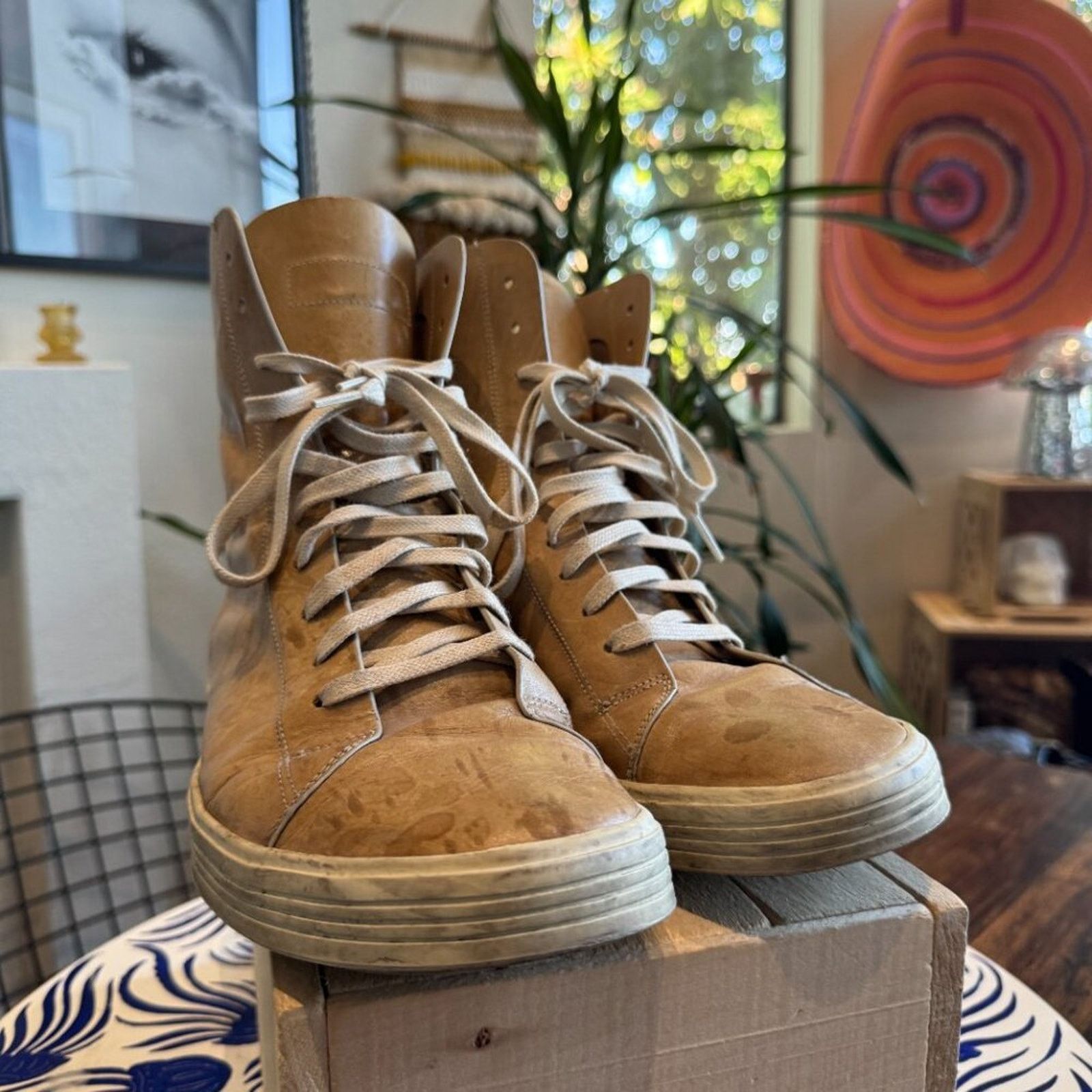 Rick Owens Rick Owens Mastodon High-Top “Masto Sneaks” Men’s 10 (EU 43) Size US 10 / EU 43 - 2 Thumbnail