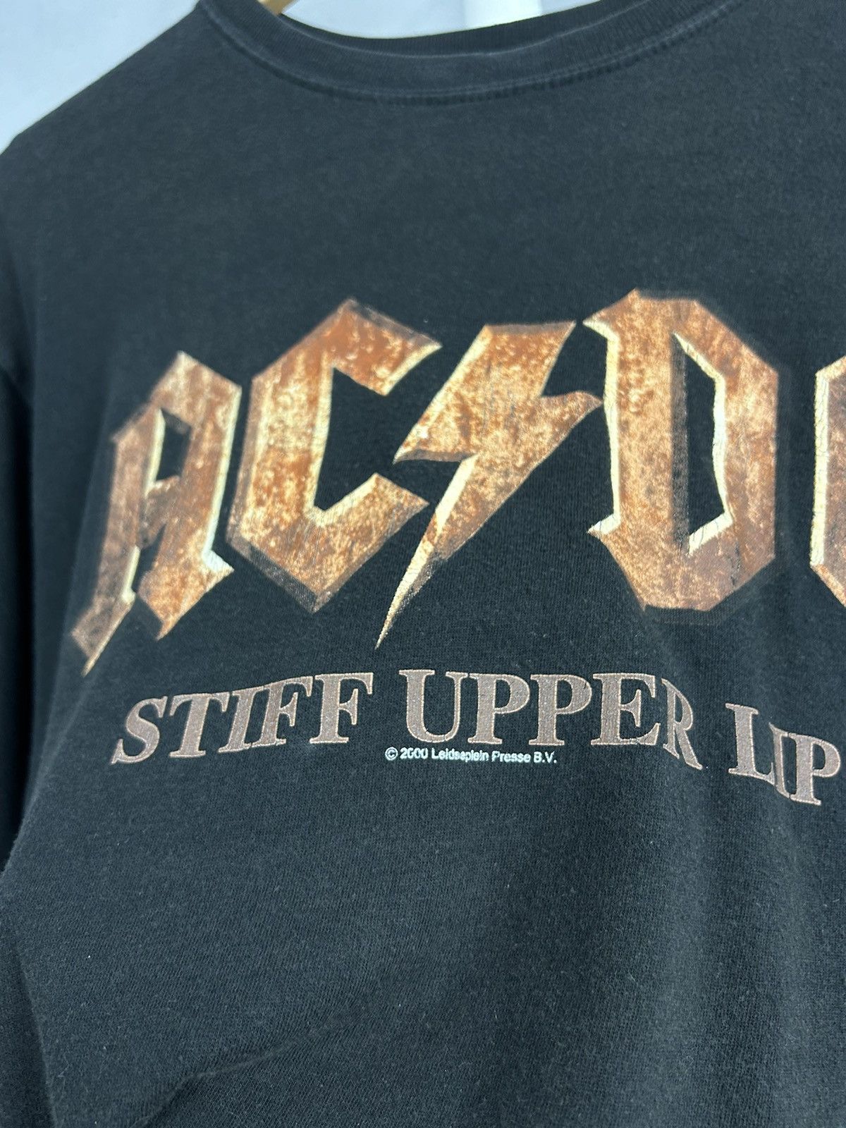 Vintage Vintage AC/DC 2000 t shirt STIFF UPPER LIP Size US M / EU 48-50 / 2 - 8 Thumbnail