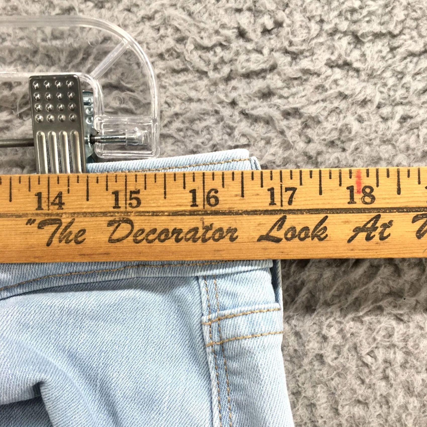 Levi's Levi's Capri Jeans Women's 32 Blue Denim Mid Rise Cotton Blend Jeans Capri Womens Size 24" / US 00 / IT 34 - 5 Thumbnail