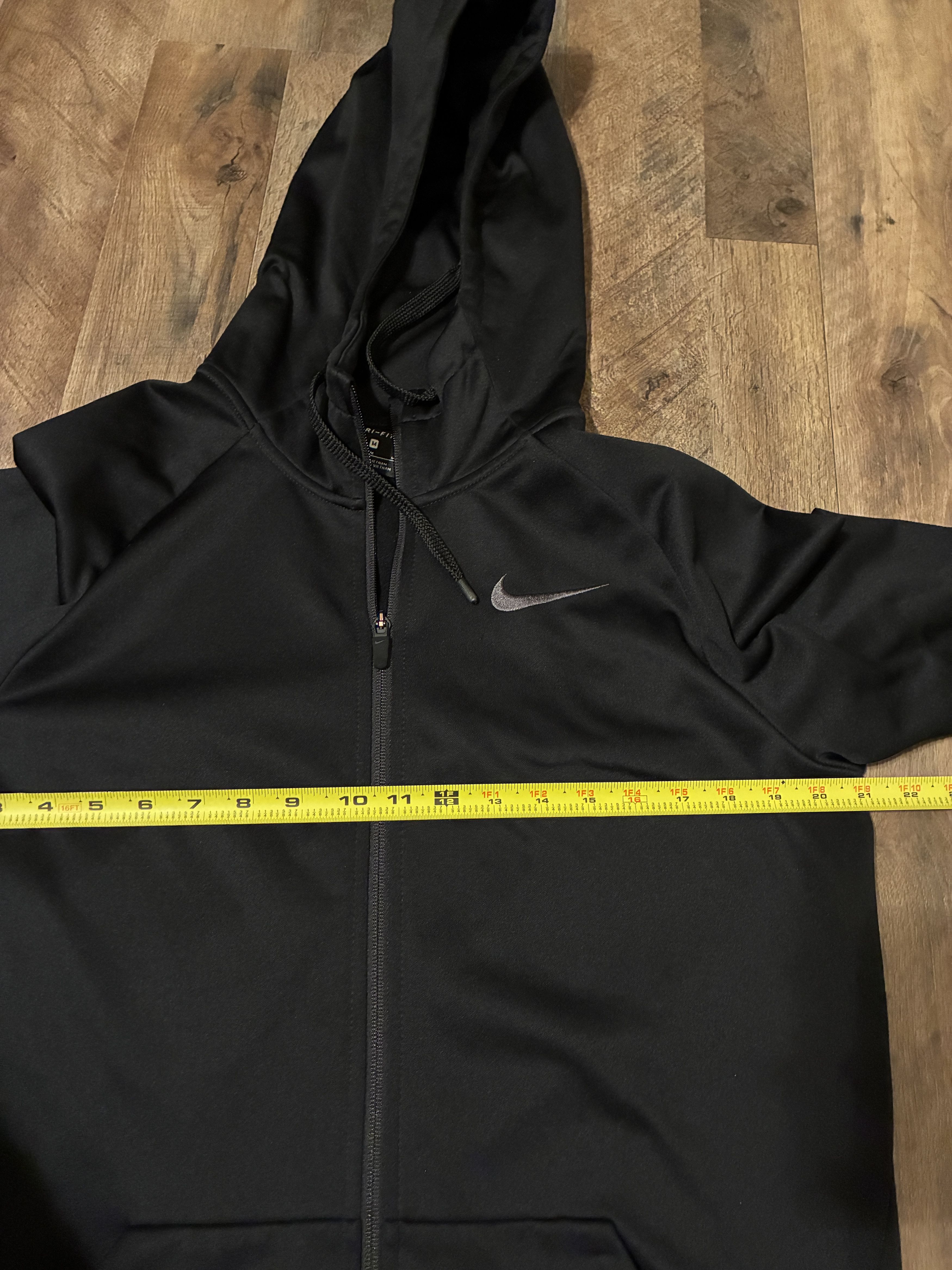 Nike Nike Mens Dri-Fit Hoodie Medium Black Full Zip Sweater Adult Size US M / EU 48-50 / 2 - 4 Thumbnail