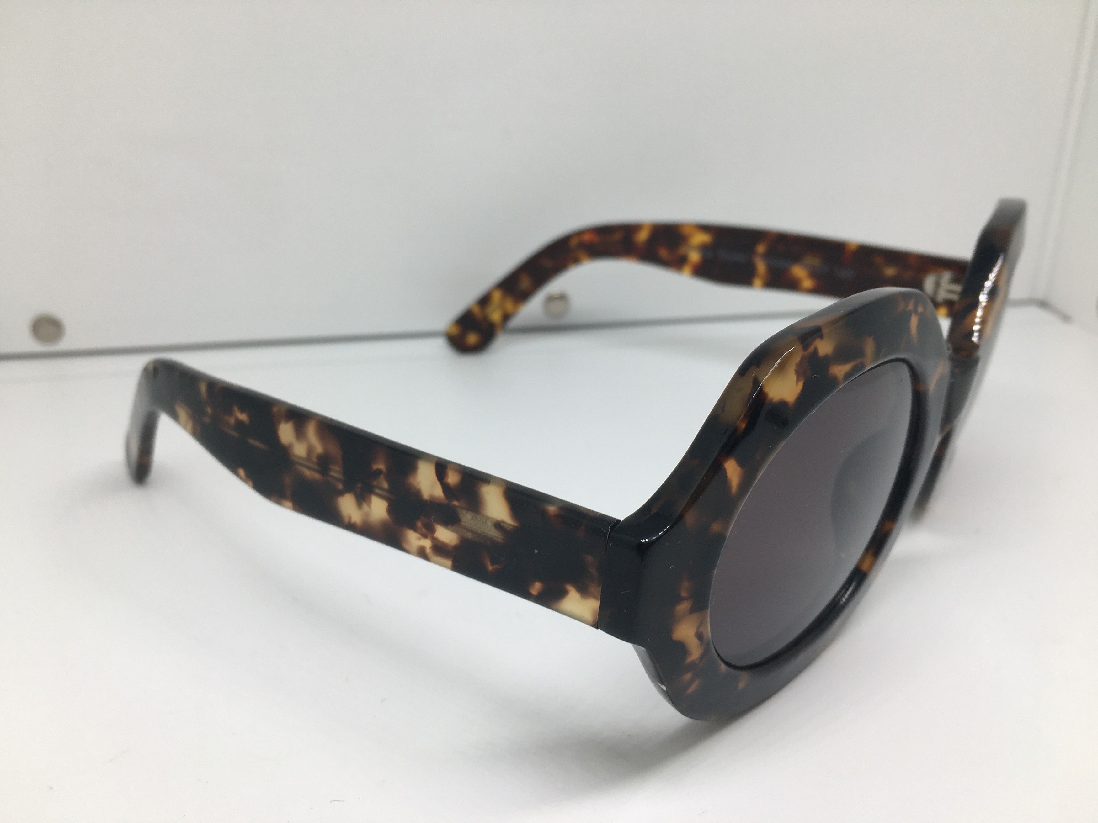 Other Eye-tech Toyko Tortoise Chunky Sunglasses Frame Size ONE SIZE - 2 Thumbnail