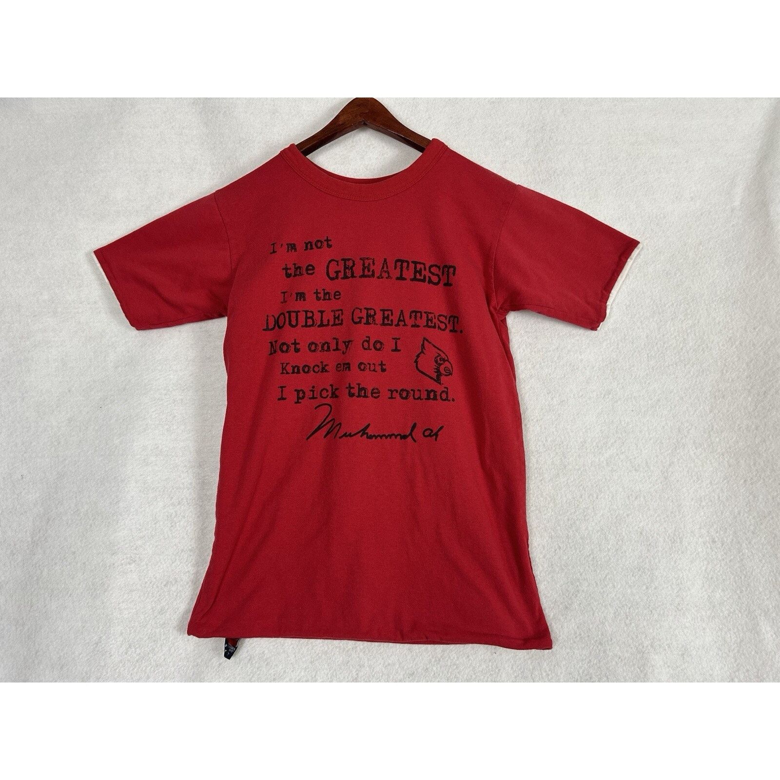 Vintage Rare Vintage Muhammad Ali Hip Hop Reversible Shirt USA Small Size US S / EU 44-46 / 1 - 7 Thumbnail