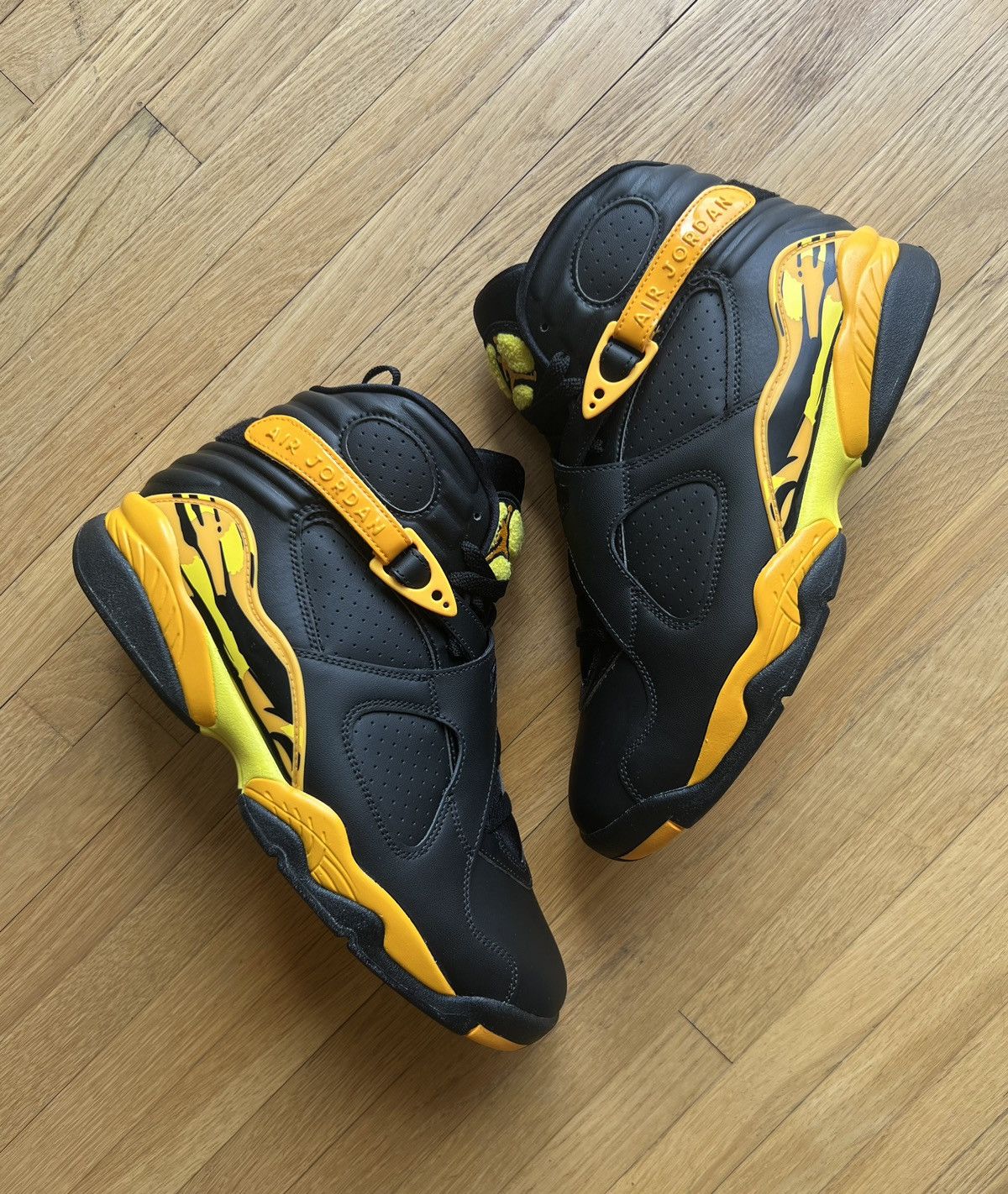 Jordan Brand Brand New Air Jordan 8 Retro ‘Taxi’ Size US 10 / EU 43 - 1 Thumbnail