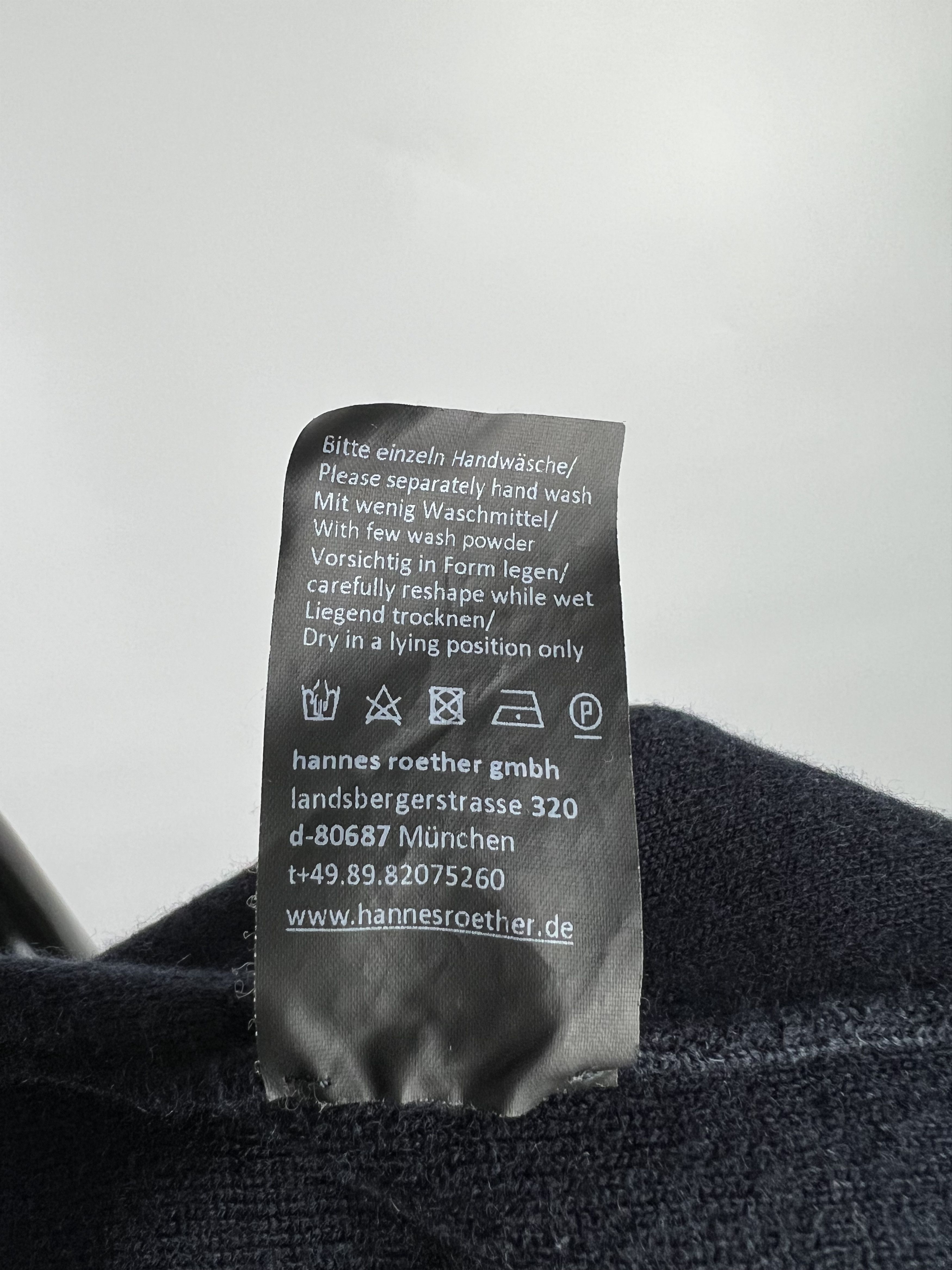 hannes roether Hannes Roether Women's 100% Virgin Wool Sweater Size S Size S / US 4 / IT 40 - 11 Thumbnail