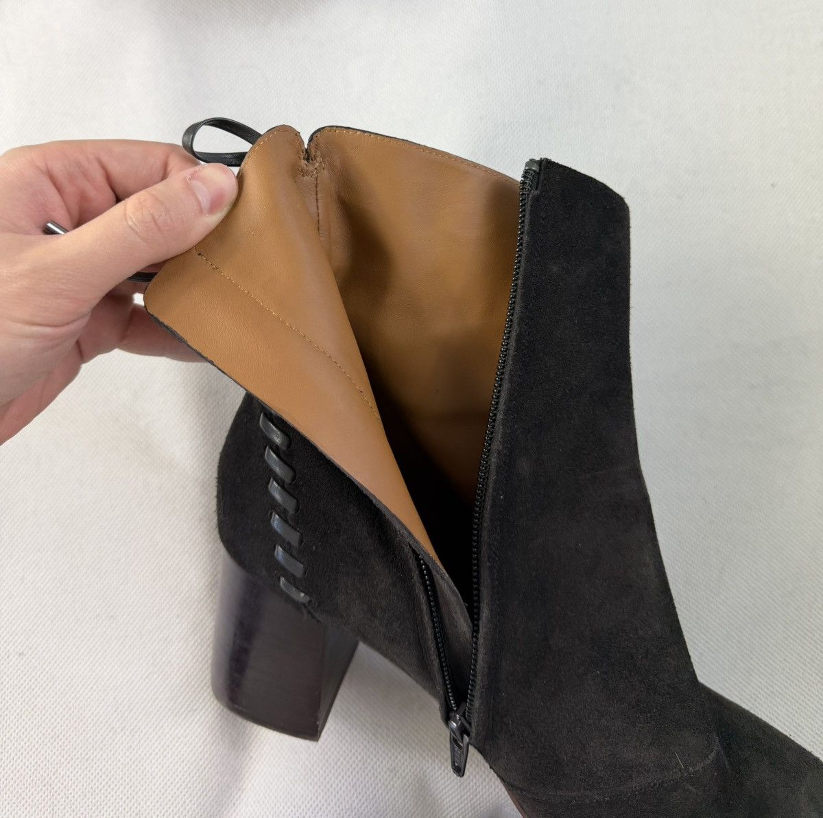See by Chloe See by Chloe Suede Ankle Boots in Dark Brown Size US 9 / IT 39 - 7 Thumbnail