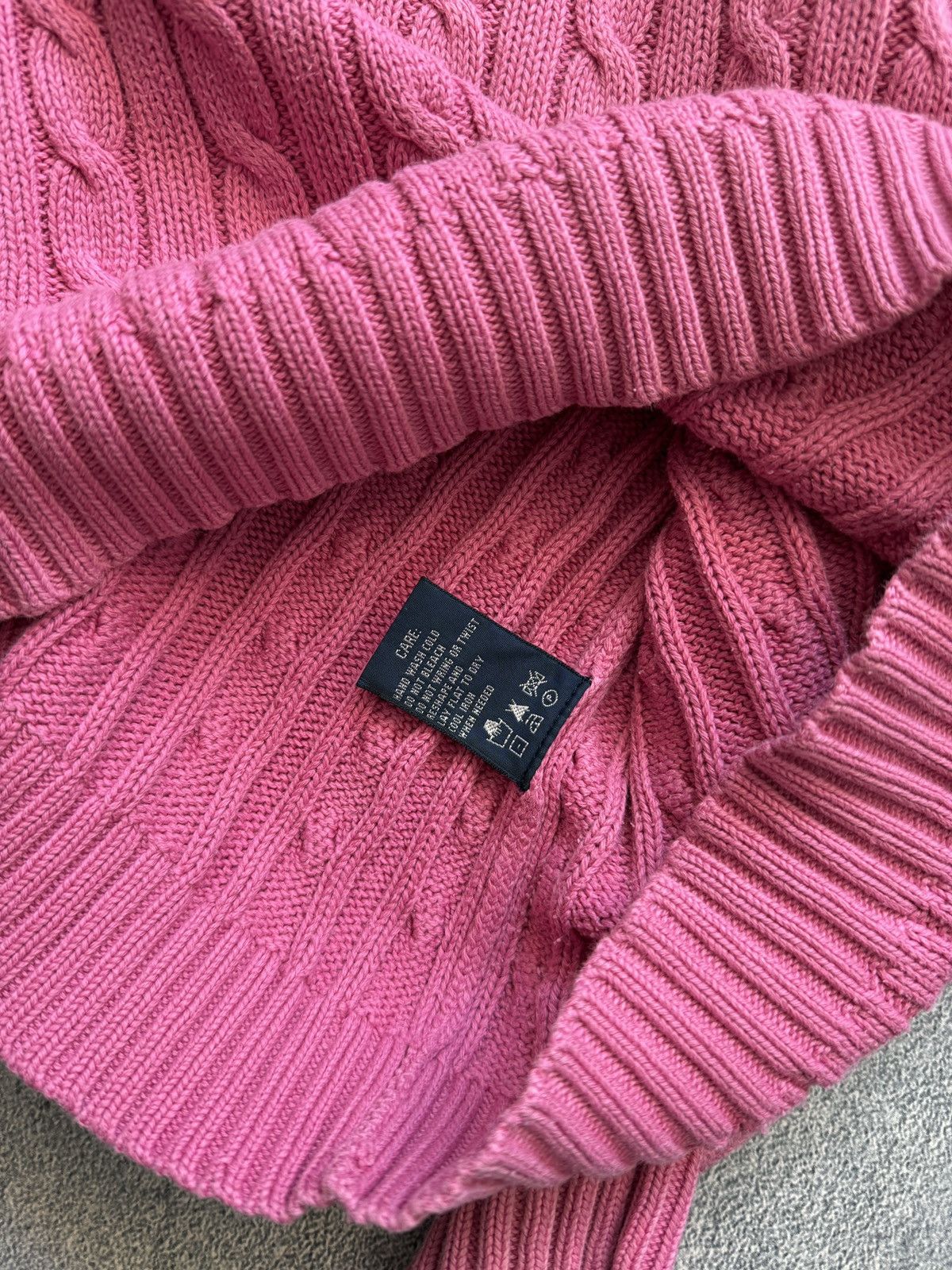 Polo Ralph Lauren Vintage polo Ralph Lauren women’s sweater knitted Oversized Size L / US 10 / IT 46 - 4 Thumbnail