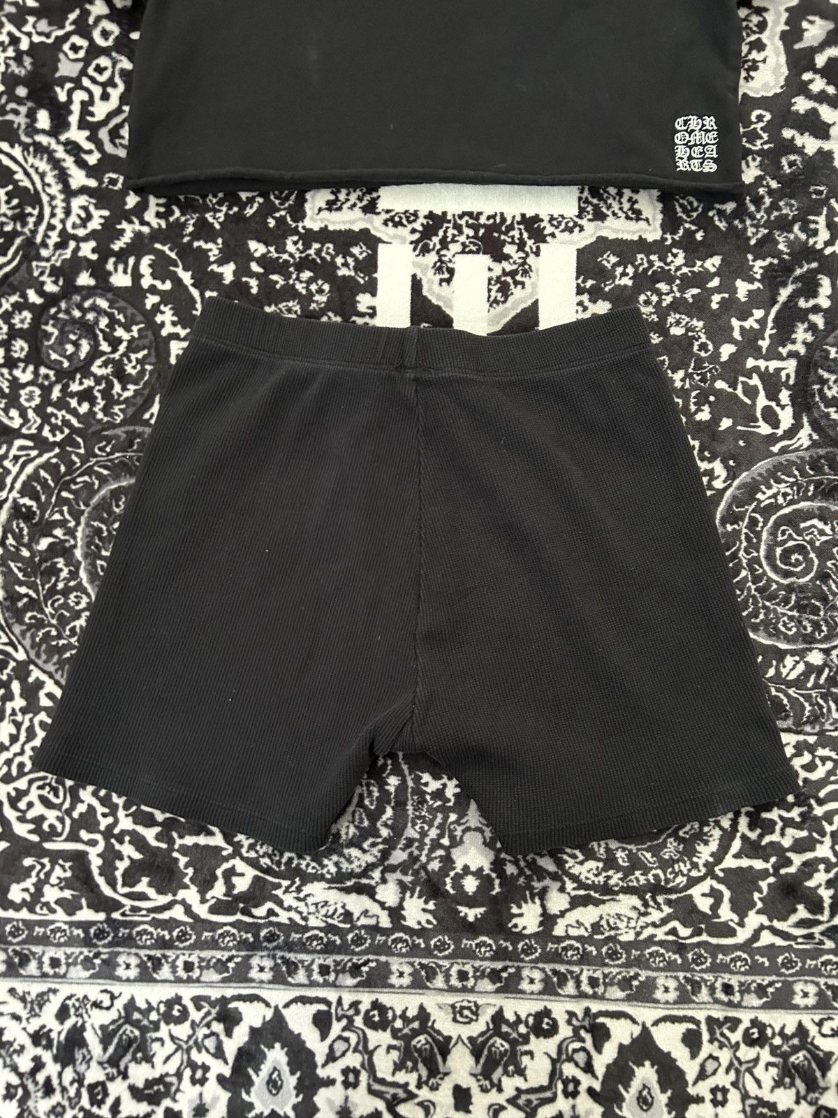 Chrome Hearts Chrome Hearts women’s embroidered logo shorts Size XS Size 25" / US 0 / IT 36 - 4 Thumbnail