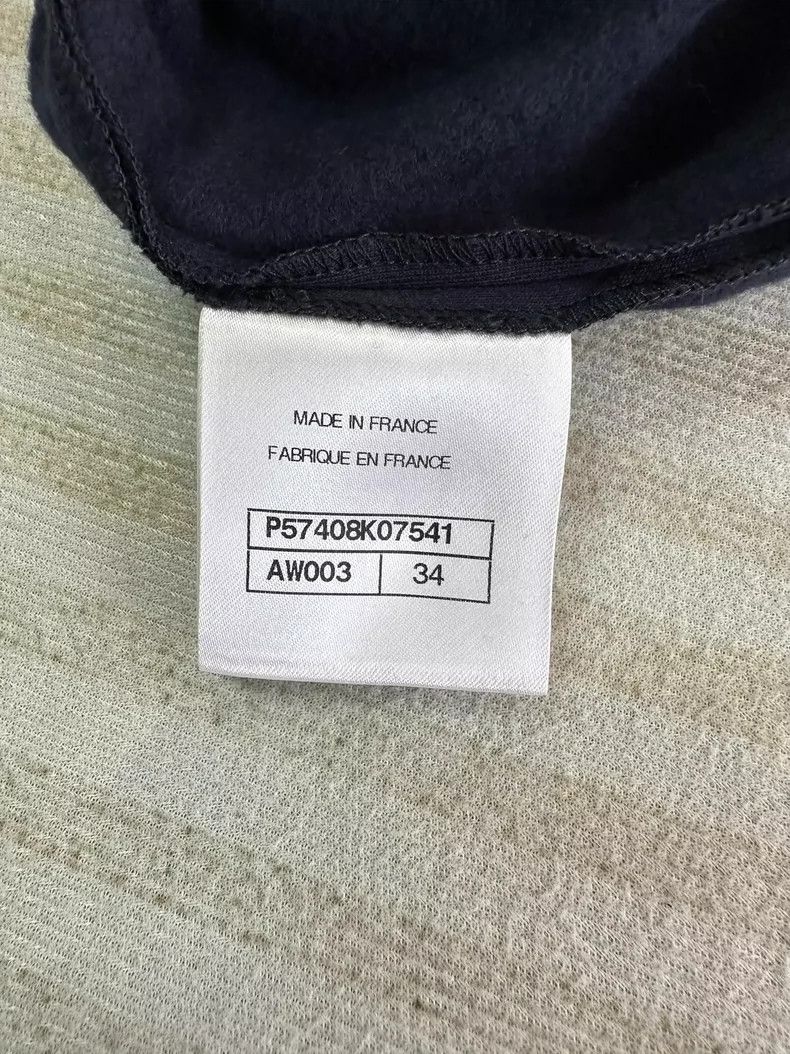 Chanel Chanel Blue plush sweatshirt Size XXS / US 00 / IT 34 - 7 Thumbnail