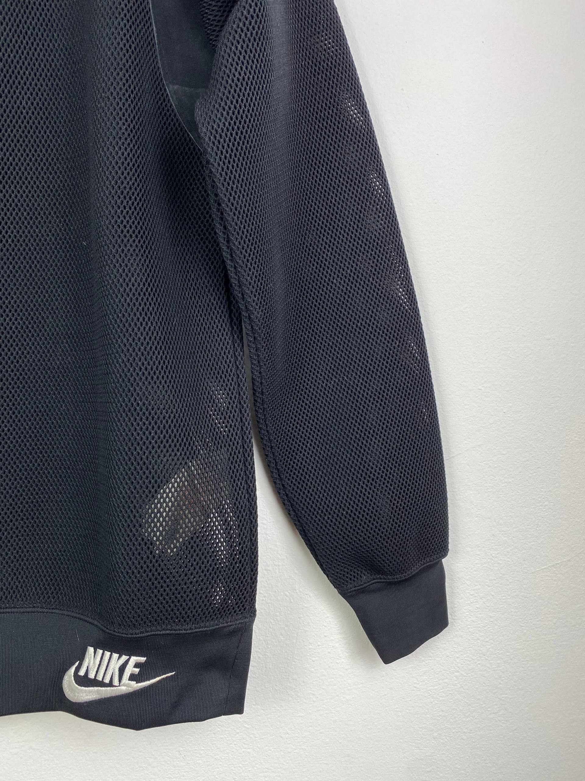 Nike Archive Nike NSW Tech Mesh Crewneck Sweatshirt Black Lab Size US S / EU 44-46 / 1 - 4 Thumbnail