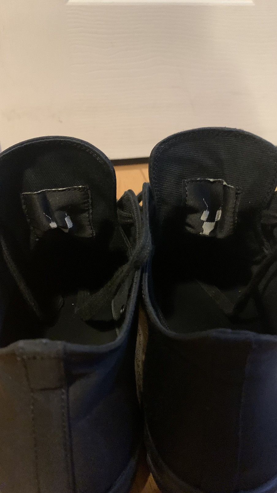 Rick Owens Drkshdw Rick Owens Drkshdw Ramones canvas black size 42 Size US 9 / EU 42 - 8 Thumbnail