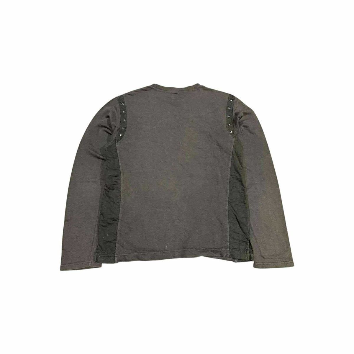 PPFM 🔥Sick Y2K PPFM Spiked Studded Sweatshirt Military Punk Size US M / EU 48-50 / 2 - 8 Thumbnail
