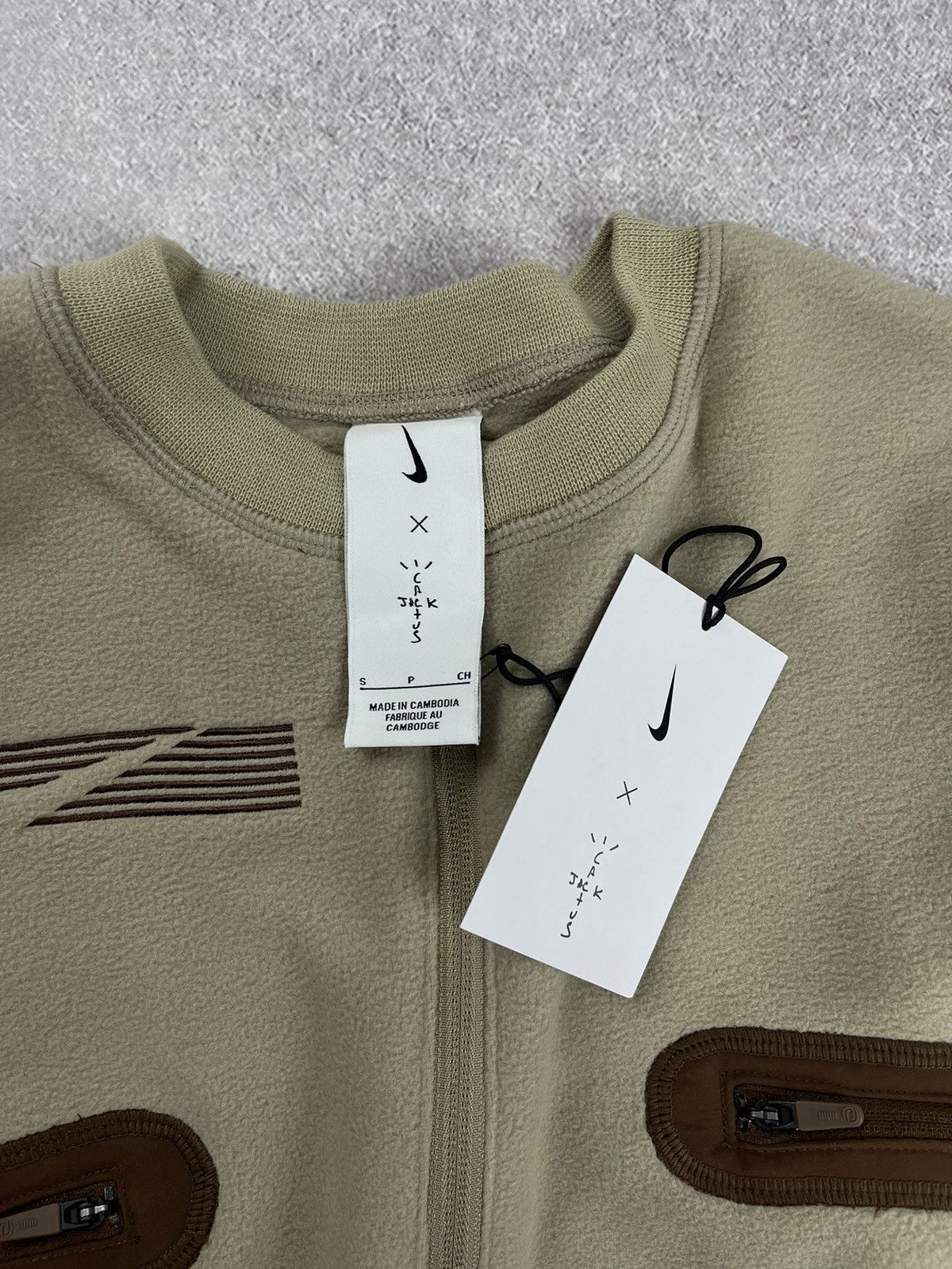 Nike × Travis Scott Nike x Travis Scott NRG Cactus Fleece Pullover Sweatshirt S Size S / US 4 / IT 40 - 13 Thumbnail