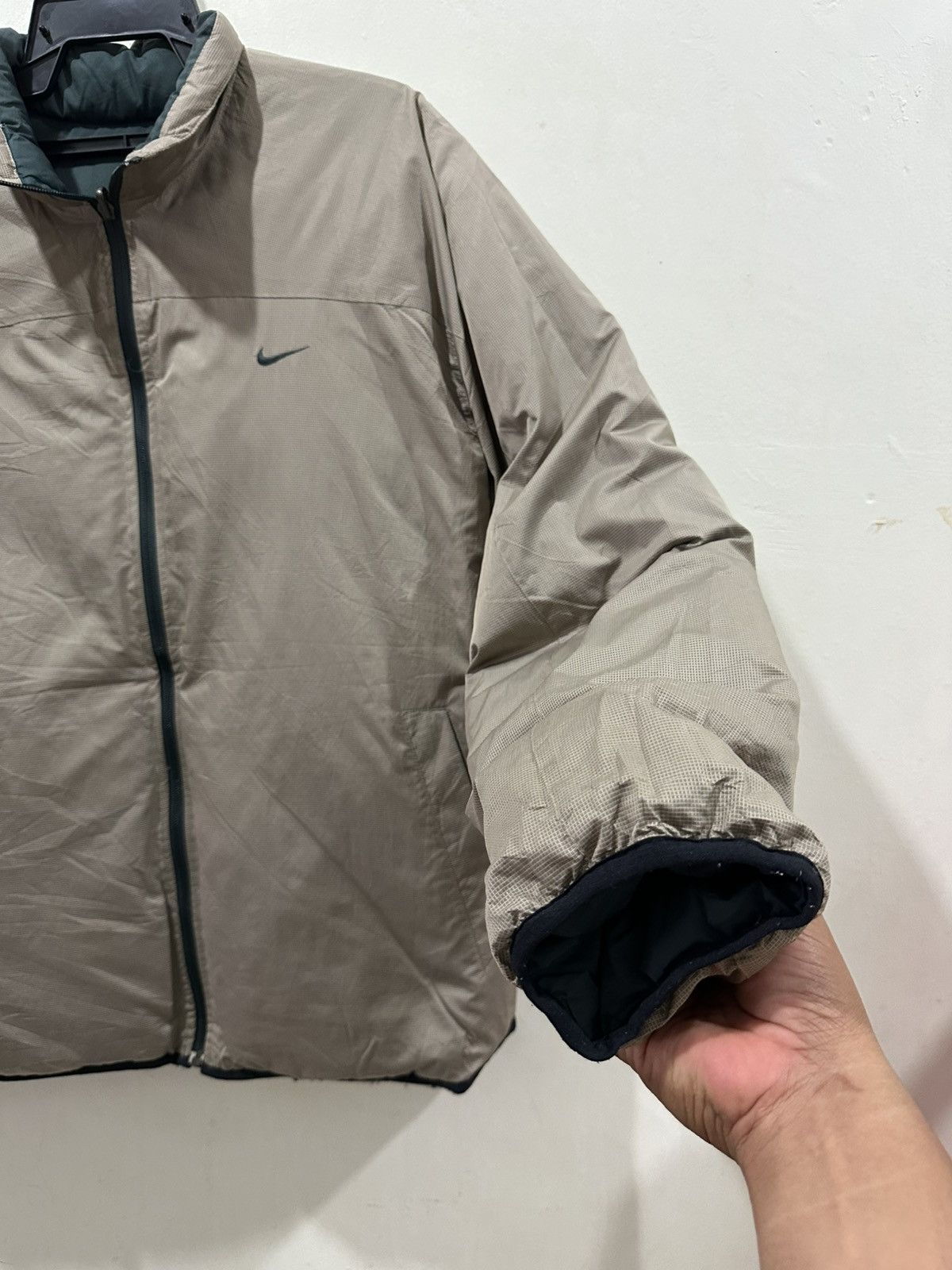 Vintage 2003 VTG Nike Puffer Reversible Jacket Size US L / EU 52-54 / 3 - 13 Thumbnail