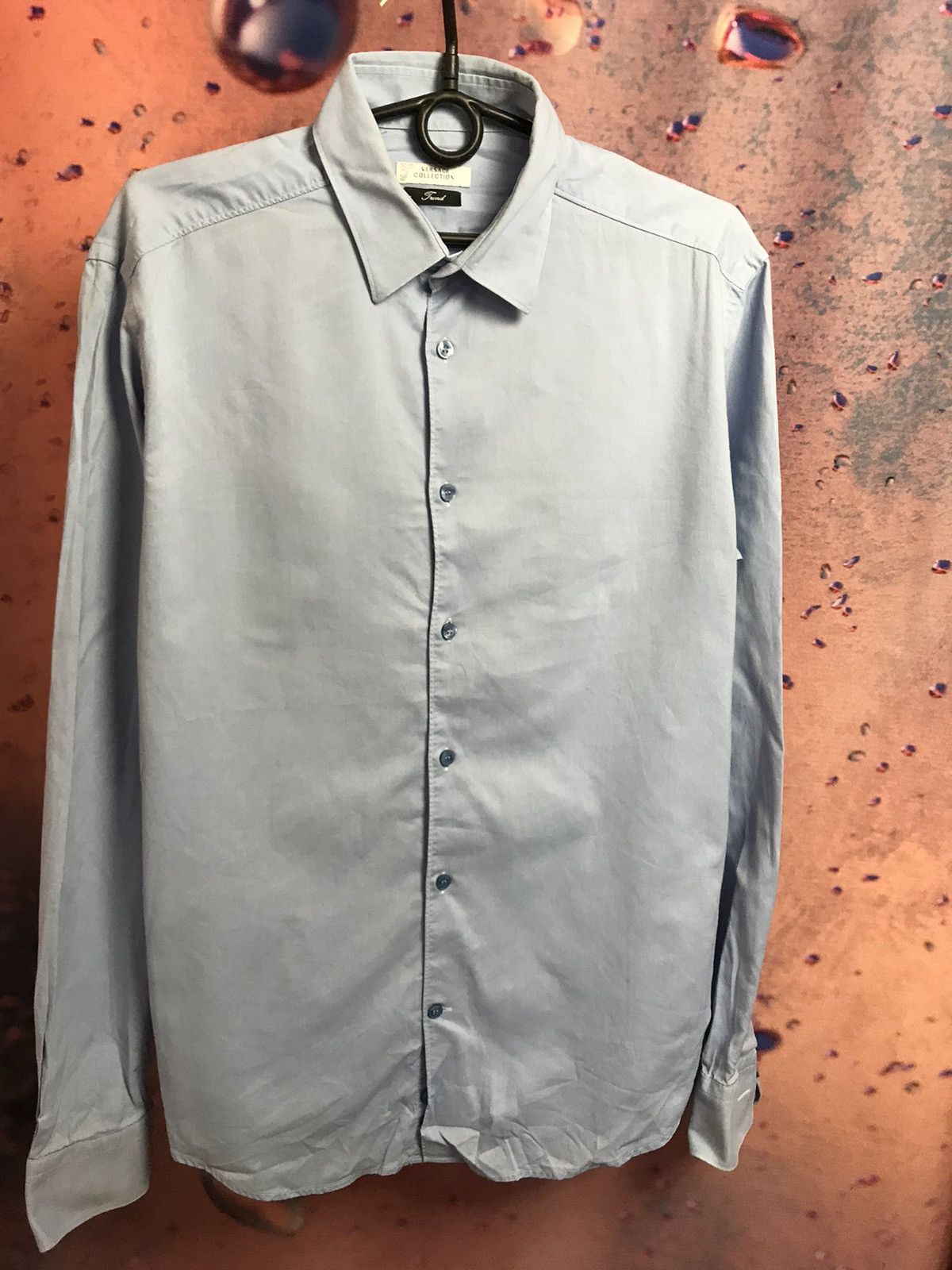 Vintage Vintage Versace luxury shirt Size US L / EU 52-54 / 3 - 2 Thumbnail