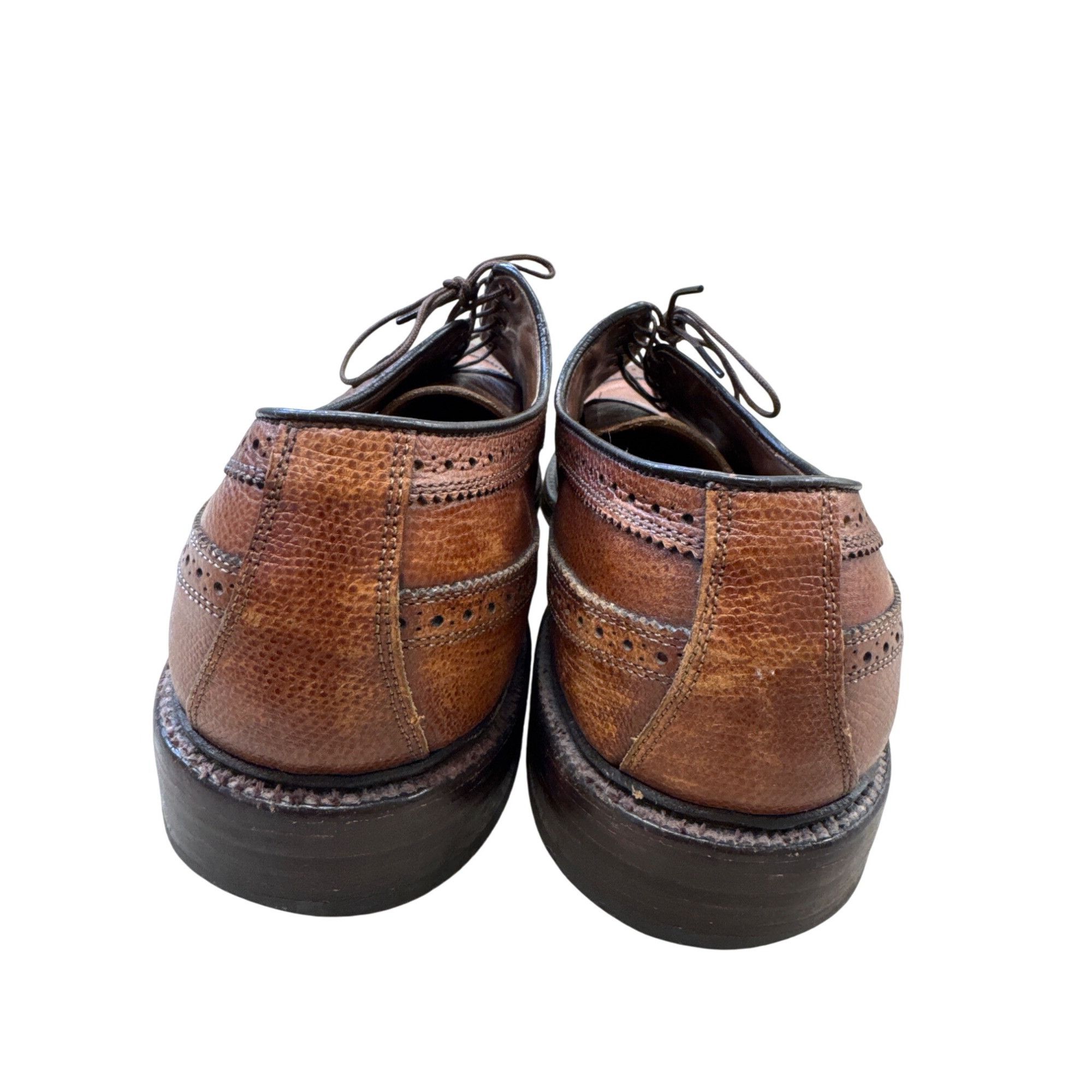 Allen Edmonds Allen Edmonds MacNeil Mens Brown Leather Oxford Dress Shoes Size US 14 / EU 47 - 7 Thumbnail