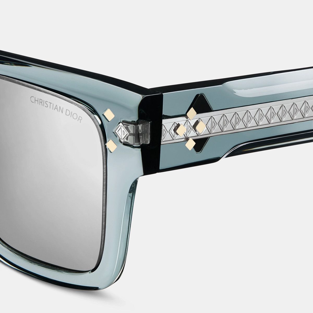 Dior o1bcso1str0126 Size: OS/Cd Diamond S3F in Grey/Blue Size ONE SIZE - 4 Thumbnail