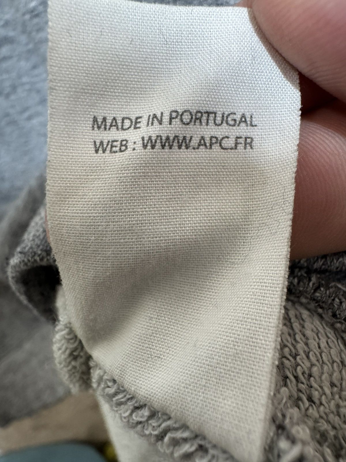 A.P.C. A.P.C Gray Sweater Long Sleeve Size S Size US S / EU 44-46 / 1 - 9 Thumbnail