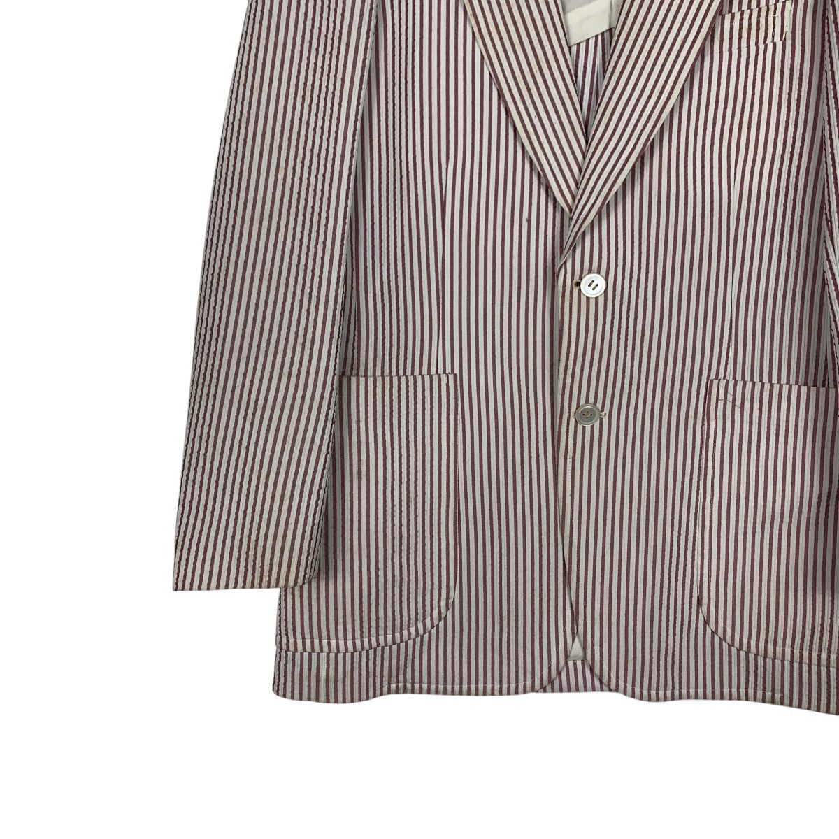 Pierre Cardin PIERRE CARDIN Striped Suit Jacket Blazers #2167-C95 Size US S / EU 44-46 / 1 - 3 Thumbnail