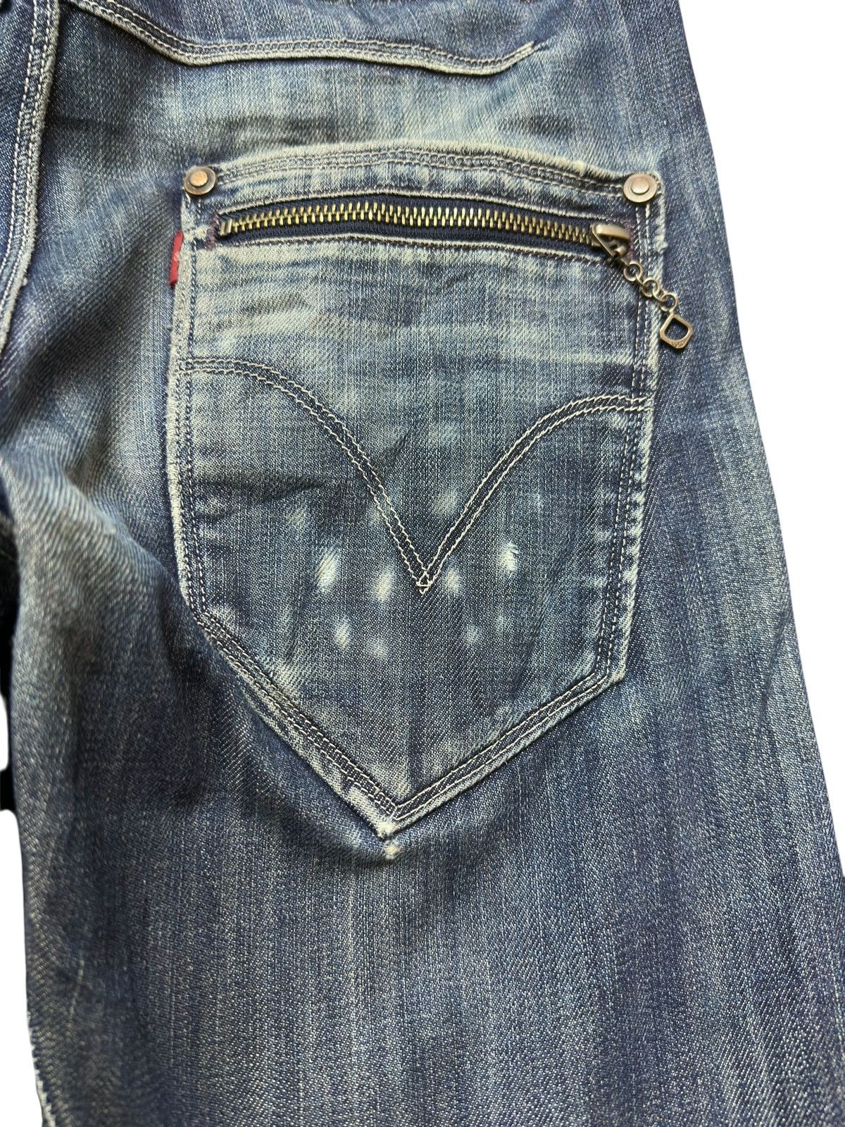 Engineered Garments × Levi's Vintage Levi’s Engineered Garments Twisted Leg Denim Size US 31 - 7 Thumbnail