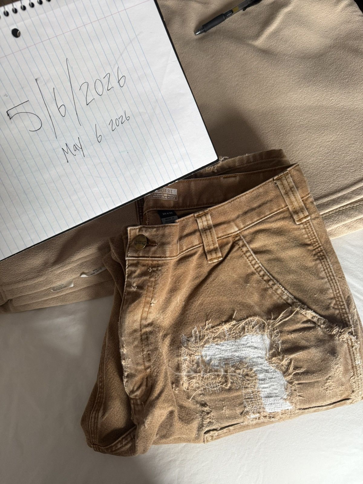 Carhartt Carhartt Repaired Double Knee Size US 34 / EU 50 - 9 Thumbnail