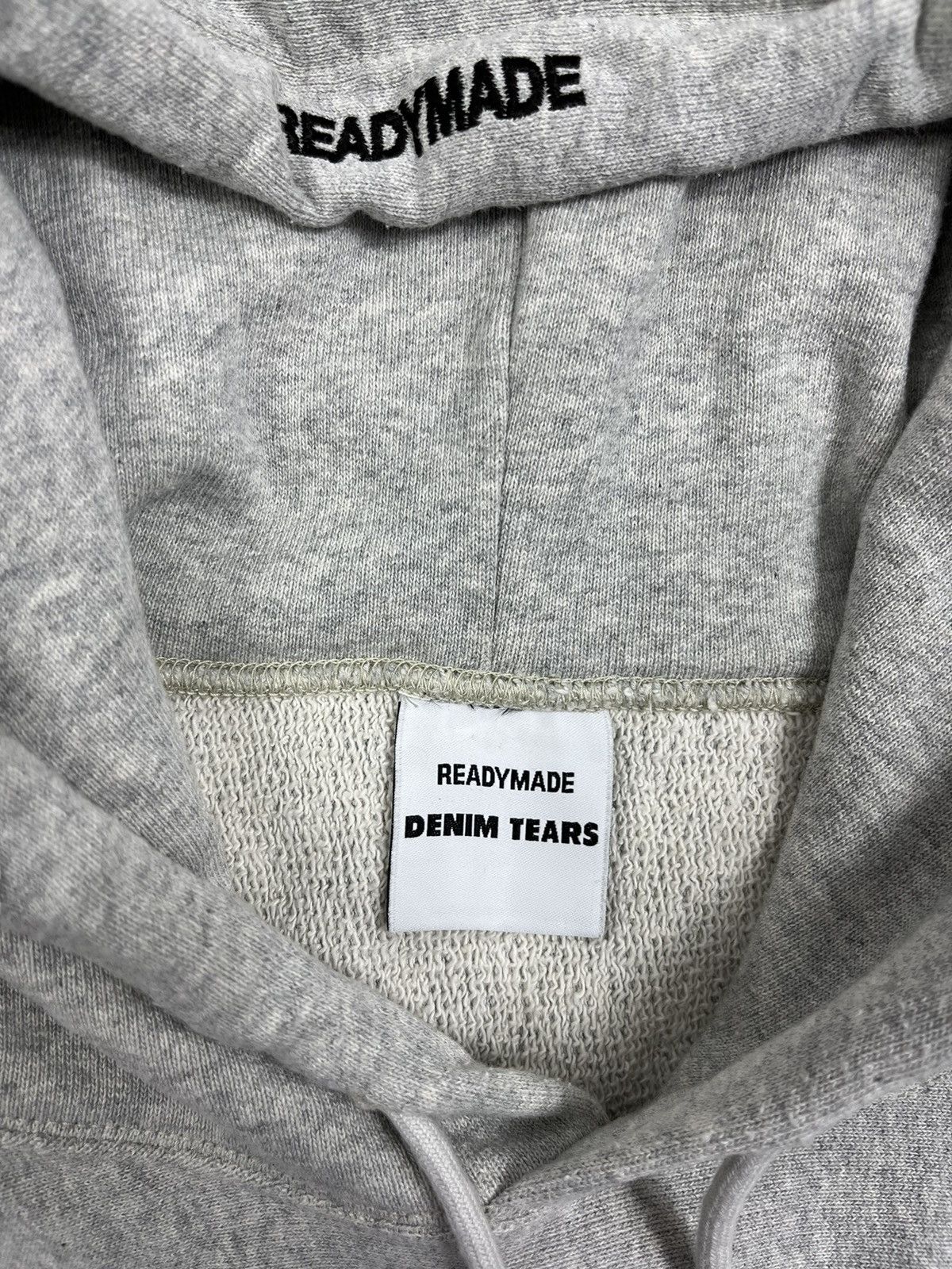 DENIM TEARS × READYMADE Readymade Tears Cotton Print Oversized Hoodie Size US XL / EU 56 / 4 - 6 Thumbnail