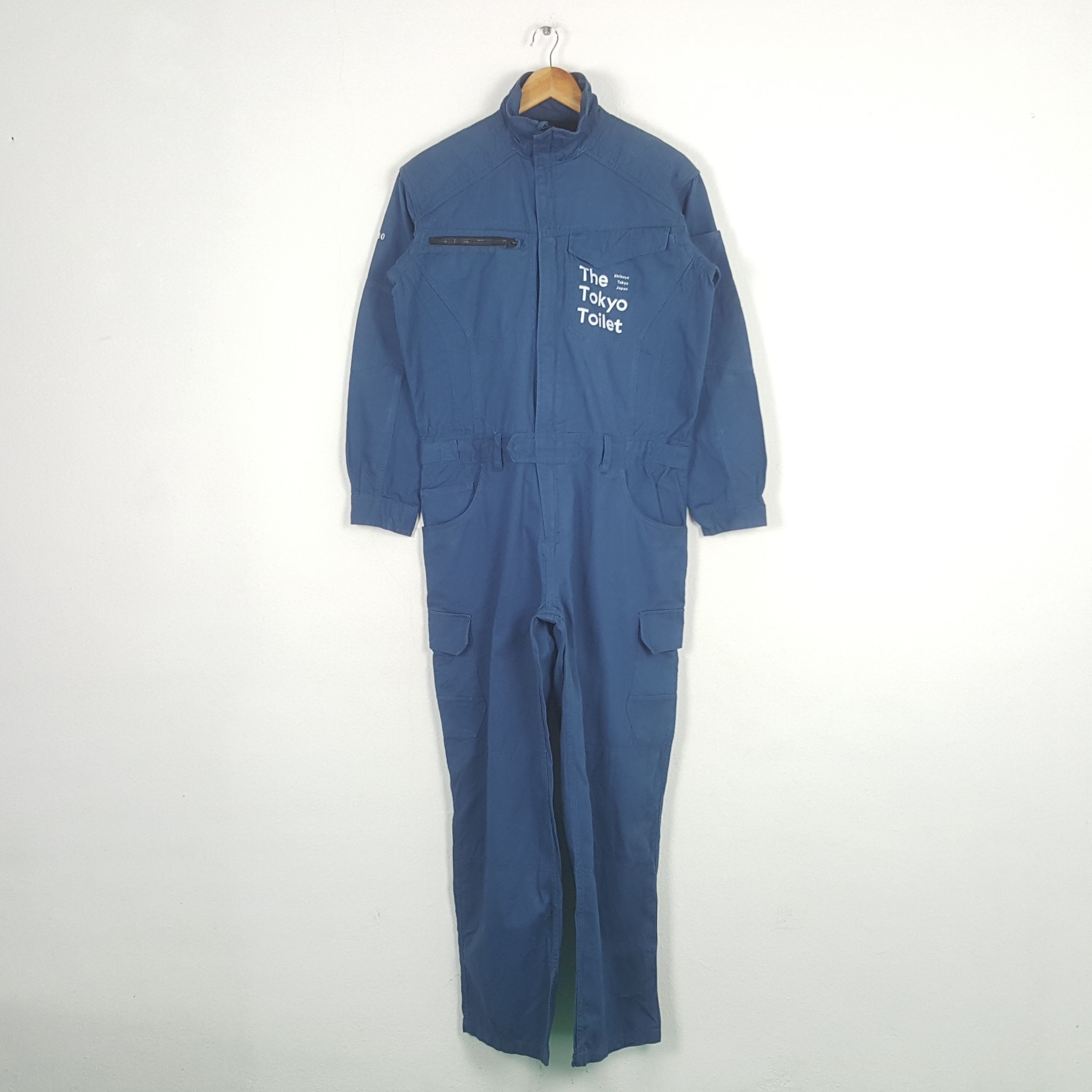 Japanese Brand Vintage The Tokyo Toilet Japanese Brand Coverall Jacket RR17 Size US M / EU 48-50 / 2 - 3 Thumbnail