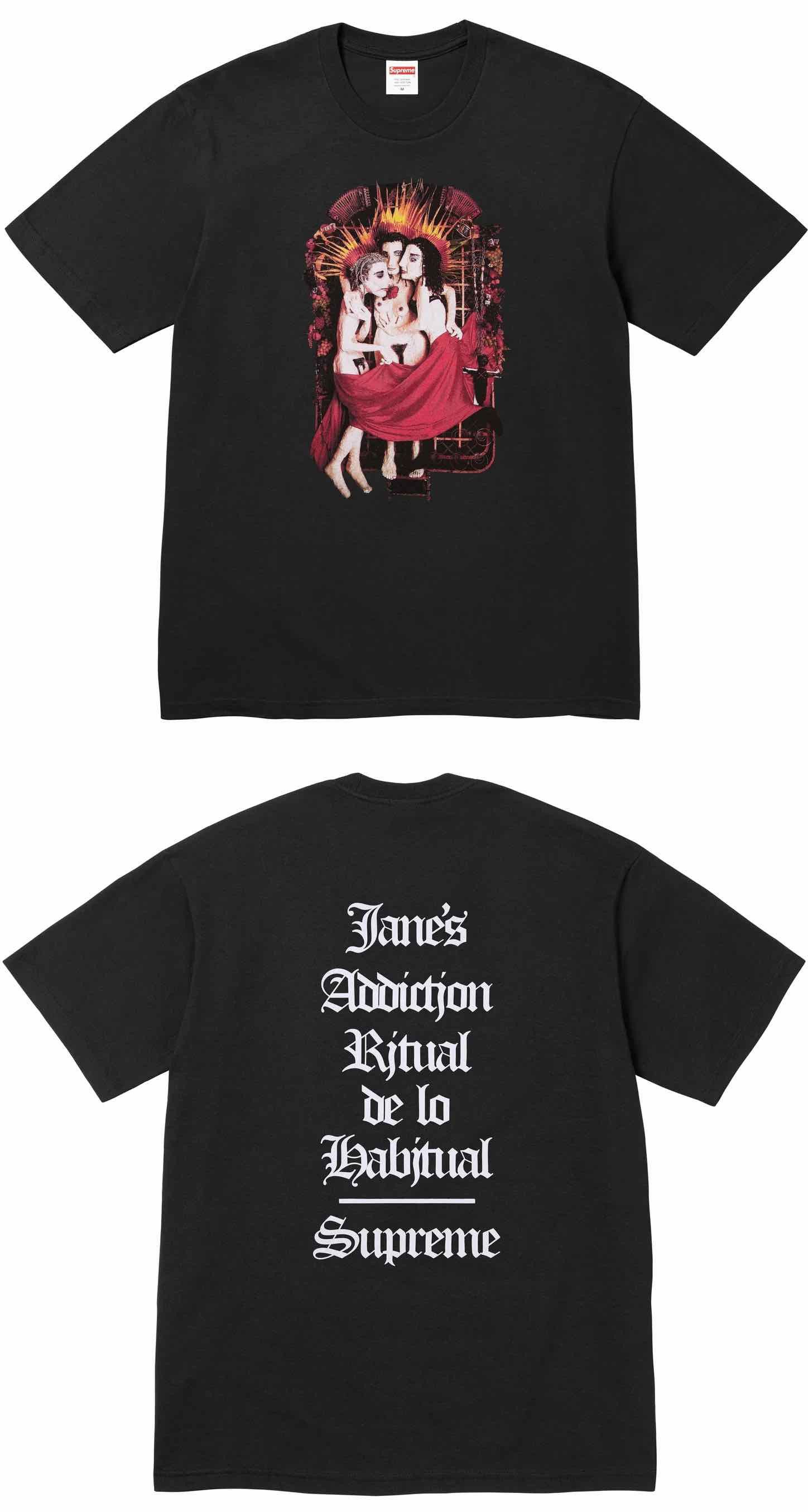 Supreme Jane's Addiction Ritual Tee (FW24) - $48