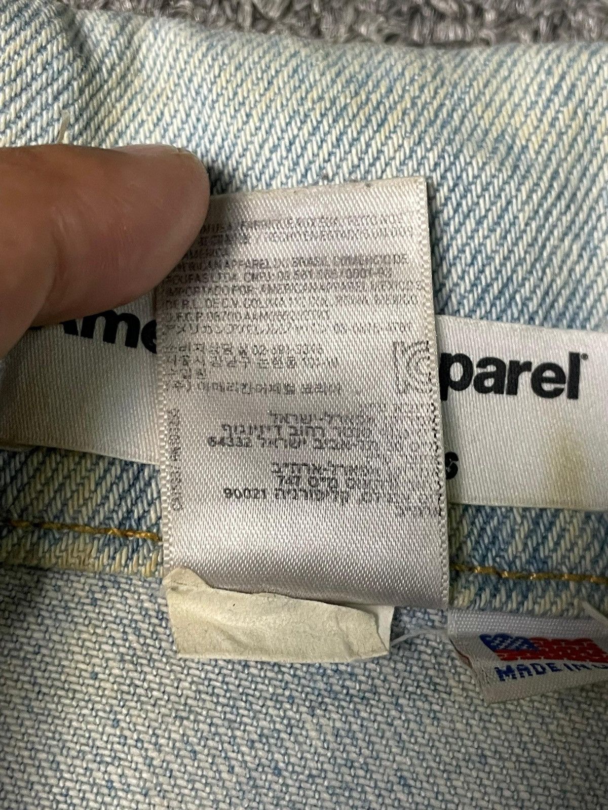 American Apparel American Apparel Denim Jacket (4) Size US XXS / EU 40 - 11 Thumbnail