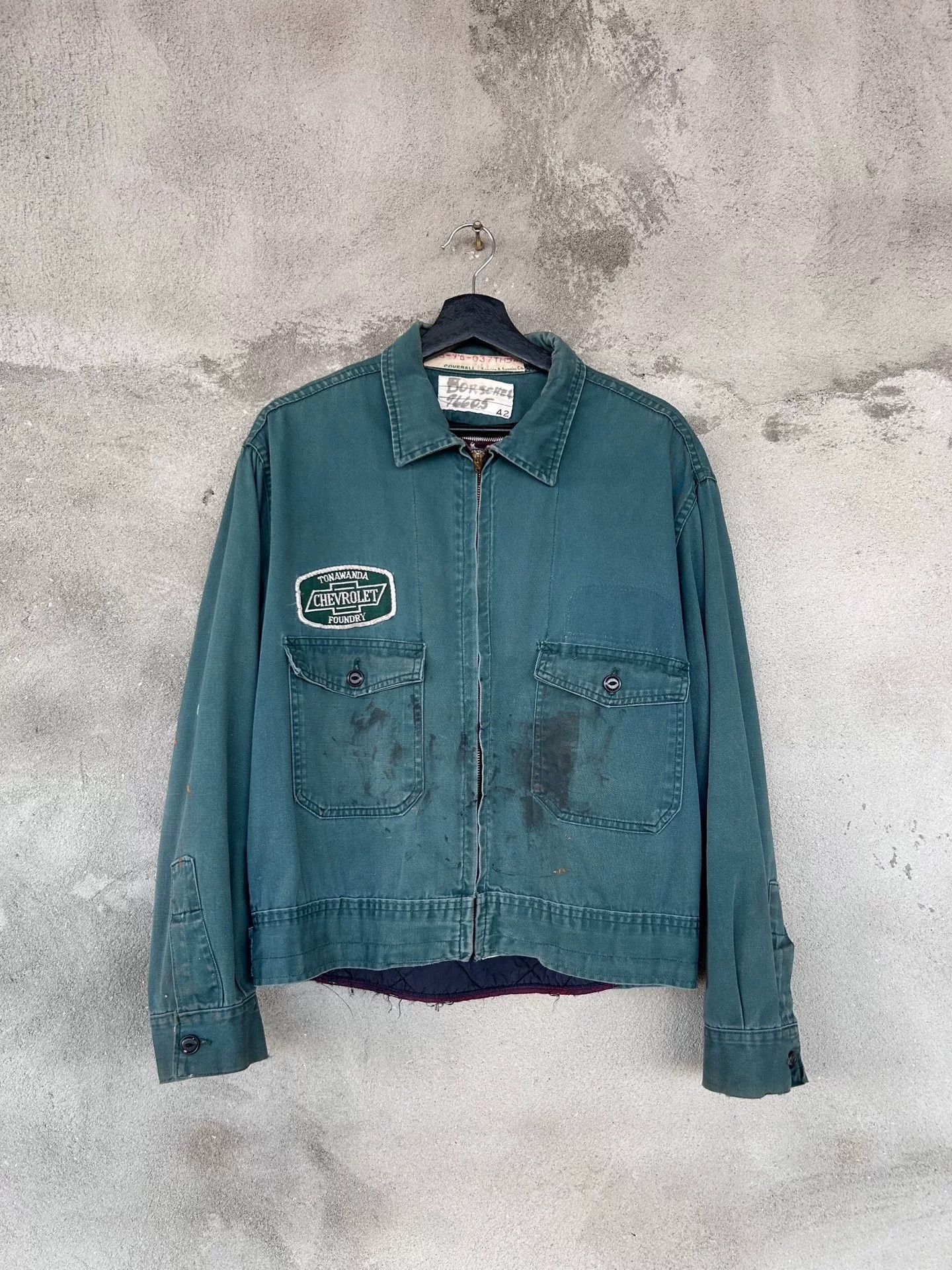Vintage Vintage 1950s Work Jacket Size US XS / EU 42 / 0 - 1 Thumbnail